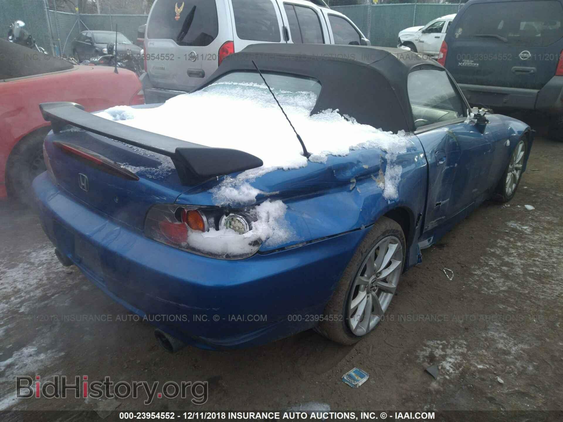 2006 HONDA S2000 - VIN: JHMAP21496S004962 - Фото 4