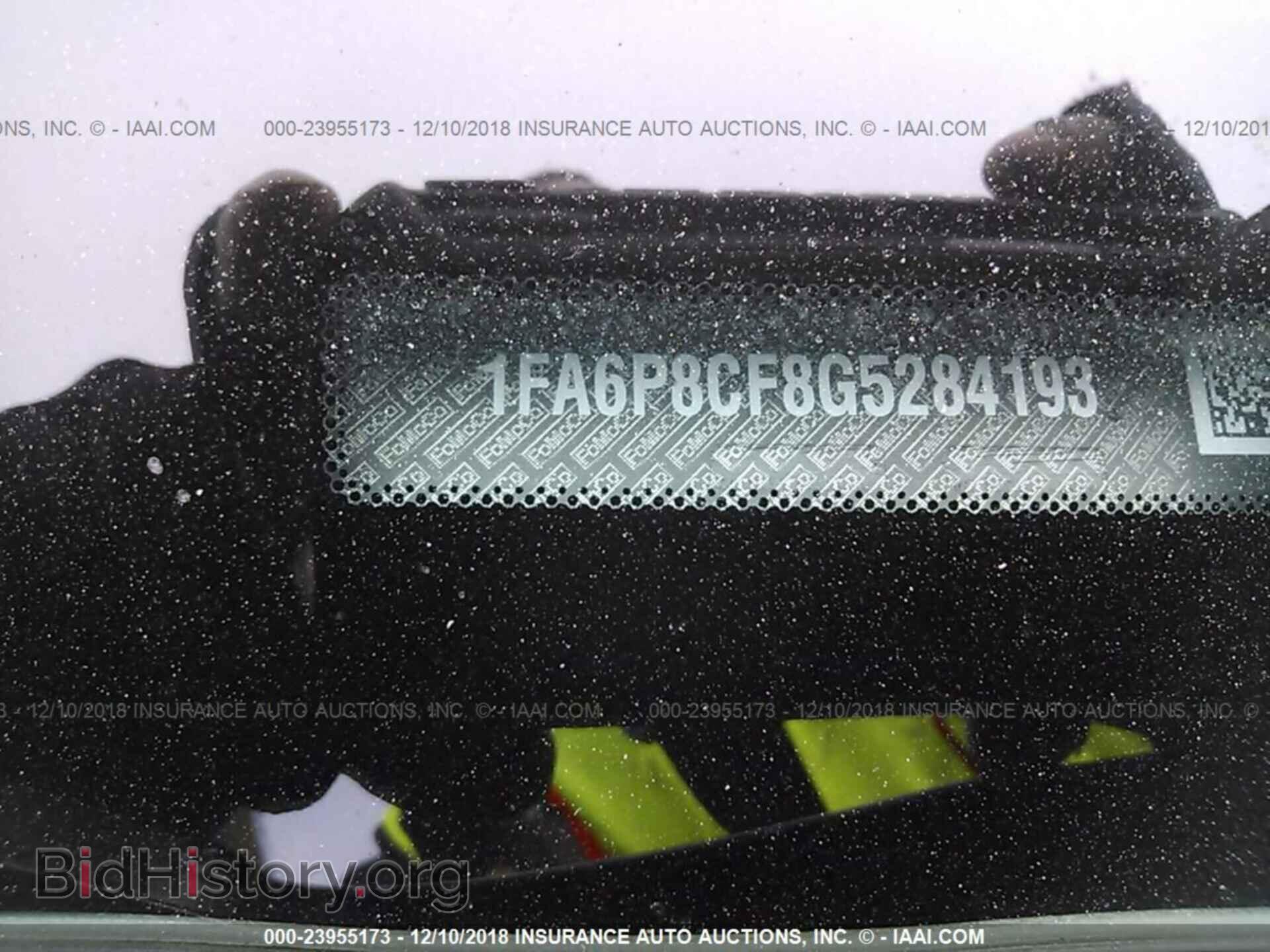 2016 FORD MUSTANG - VIN: 1FA6P8CF8G5284193 - Фото 9