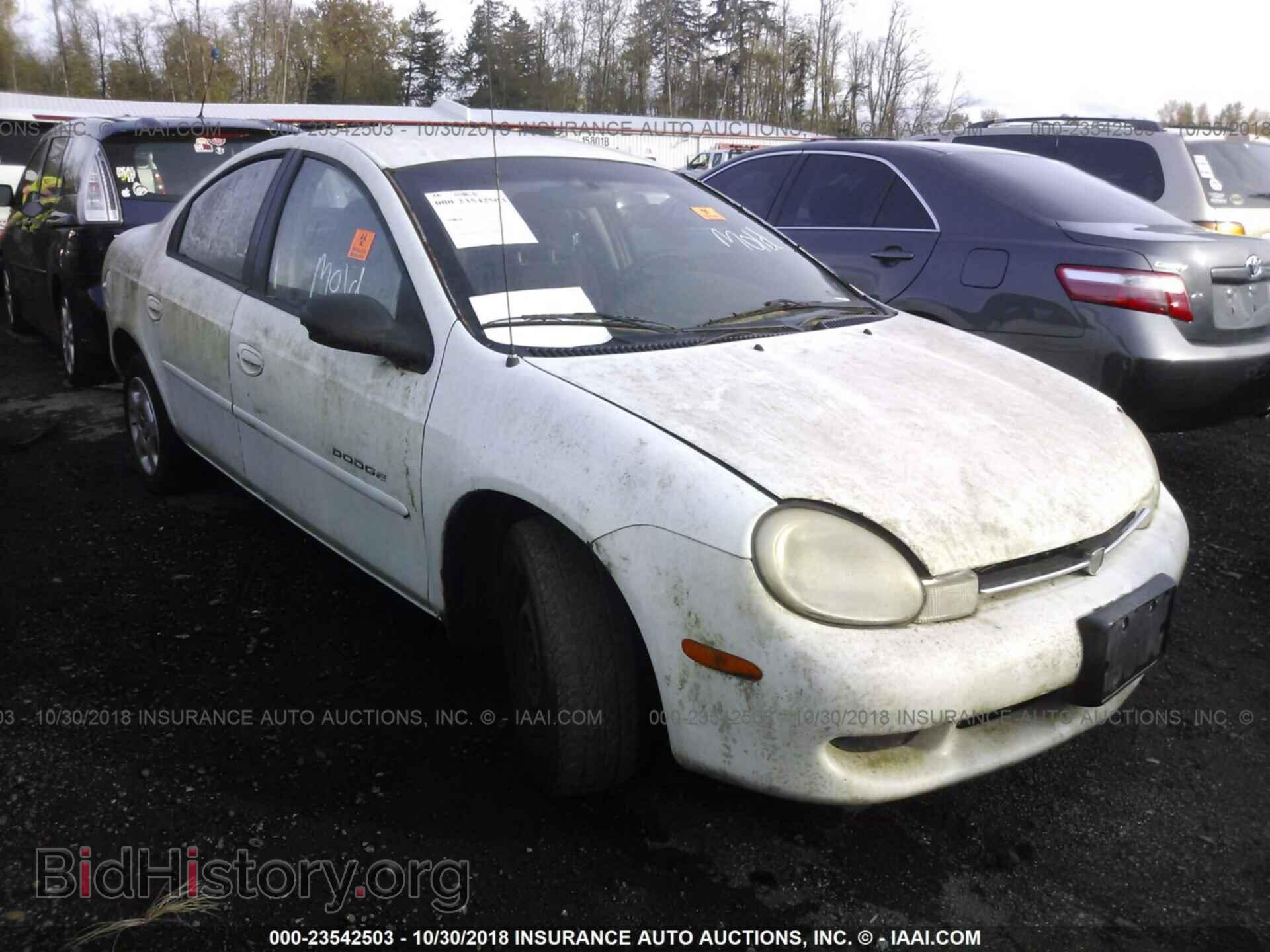 Фотография 1B3ES46C8YD762202 - DODGE NEON 2000