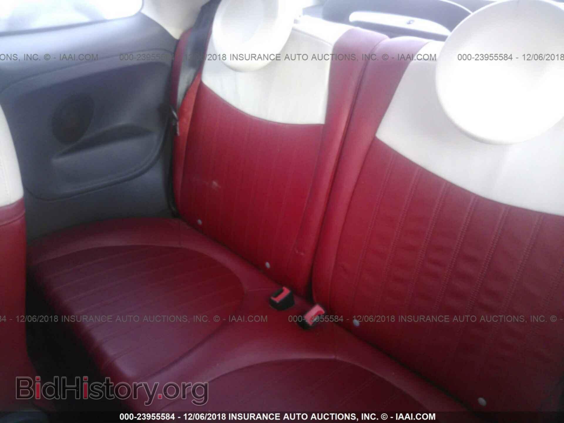 2012 FIAT 500 - VIN: 3C3CFFER3CT198395 - Фото 8