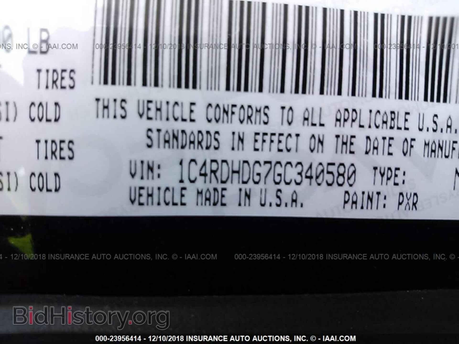 2016 DODGE DURANGO - VIN: 1C4RDHDG7GC340580 - Фото 9