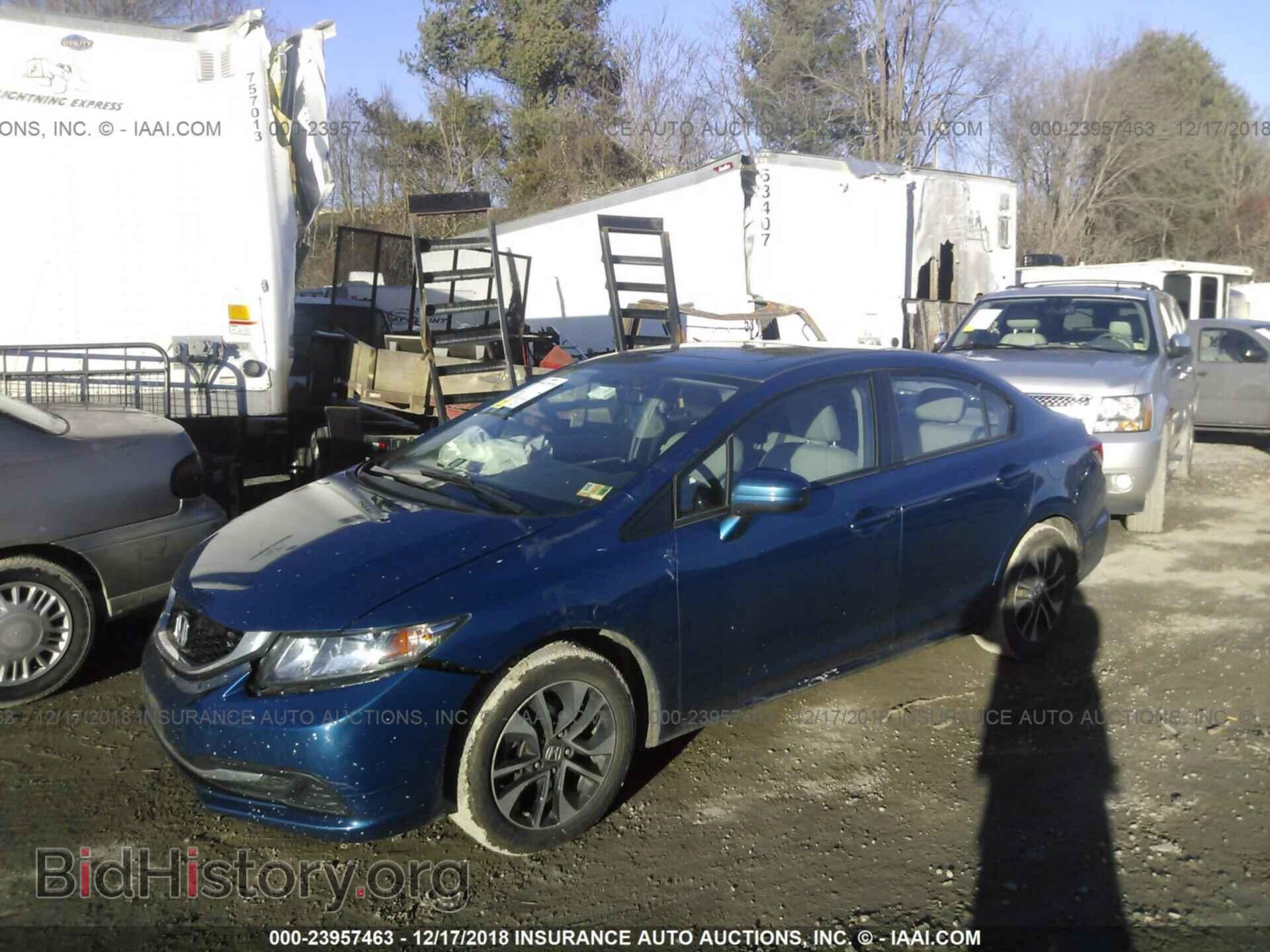 2014 HONDA CIVIC - VIN: 2HGFB2F89EH551285 - Photo 2