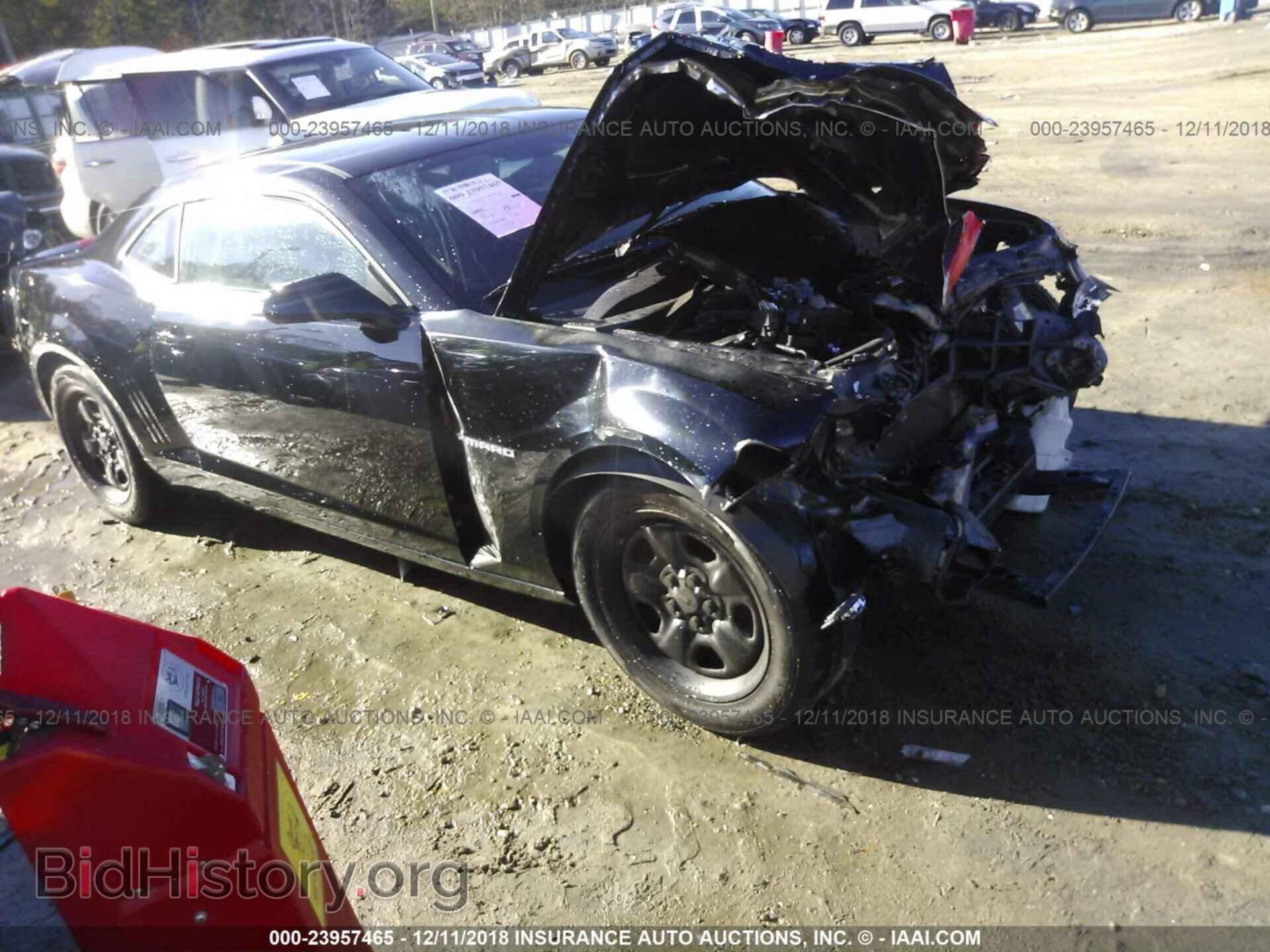 Photo 2G1FA1E32C9137945 - CHEVROLET CAMARO 2012