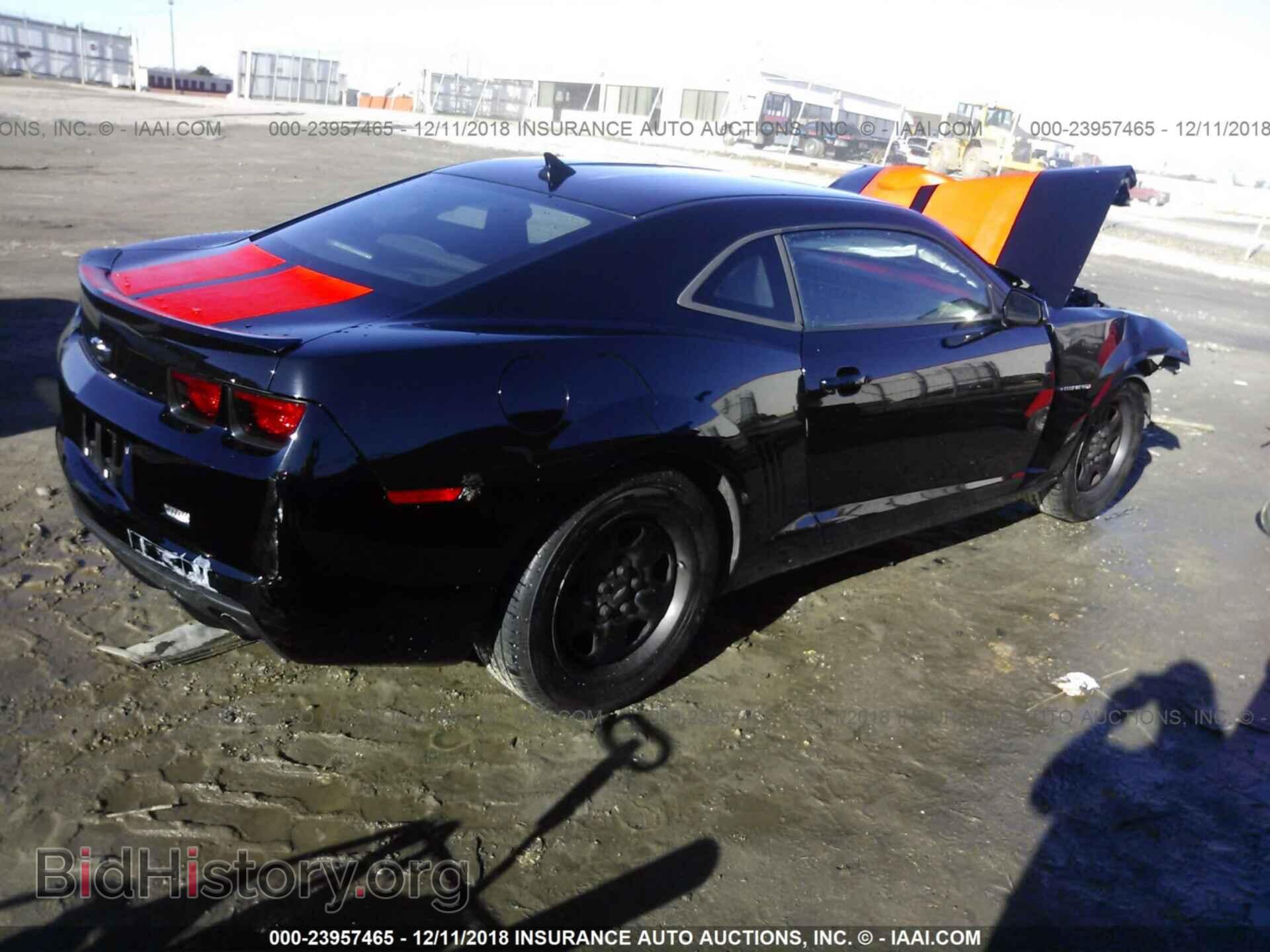 2012 CHEVROLET CAMARO - VIN: 2G1FA1E32C9137945 - Photo 4