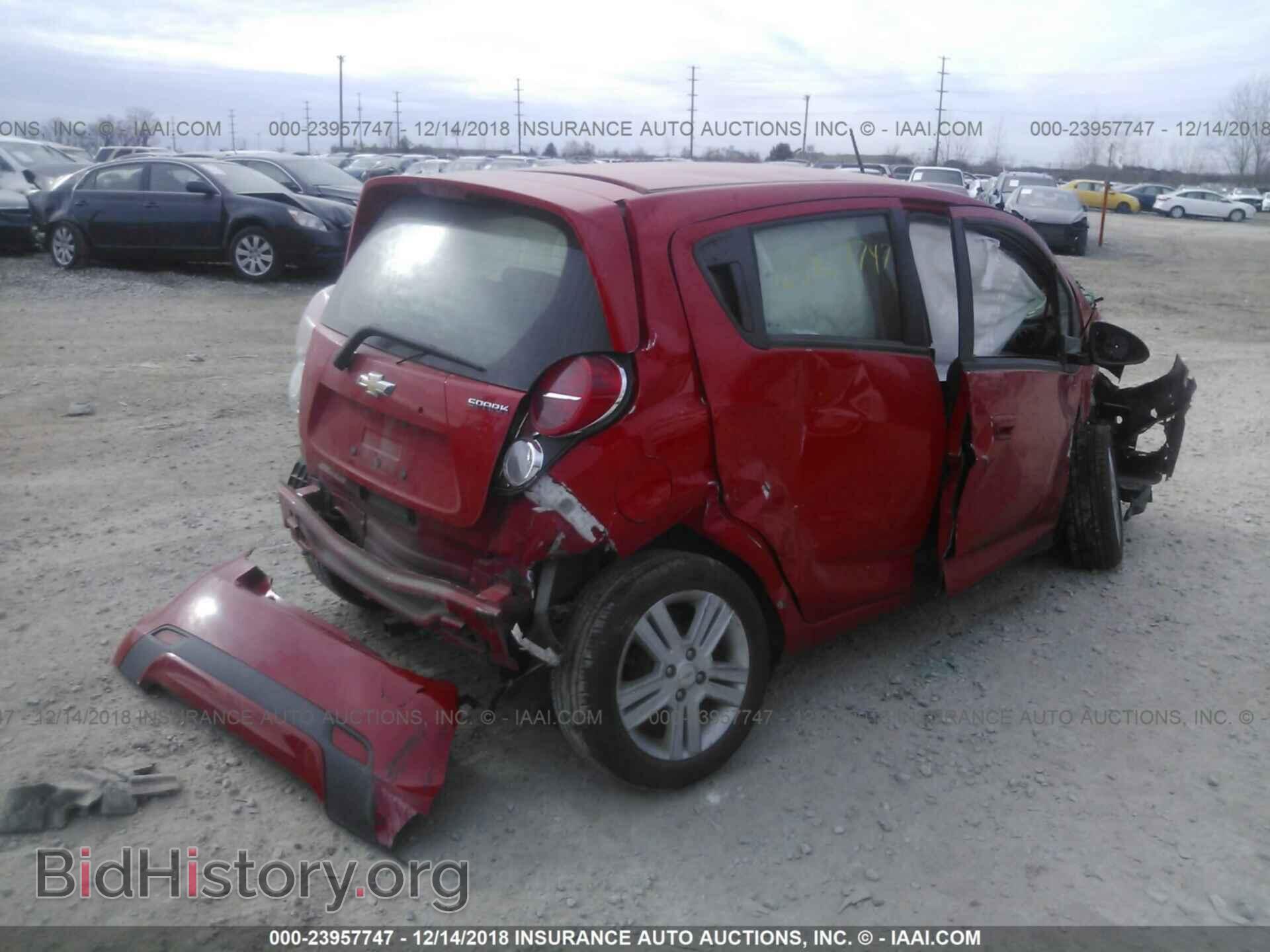 2014 CHEVROLET SPARK - VIN: KL8CD6S9XEC501461 - Фото 4