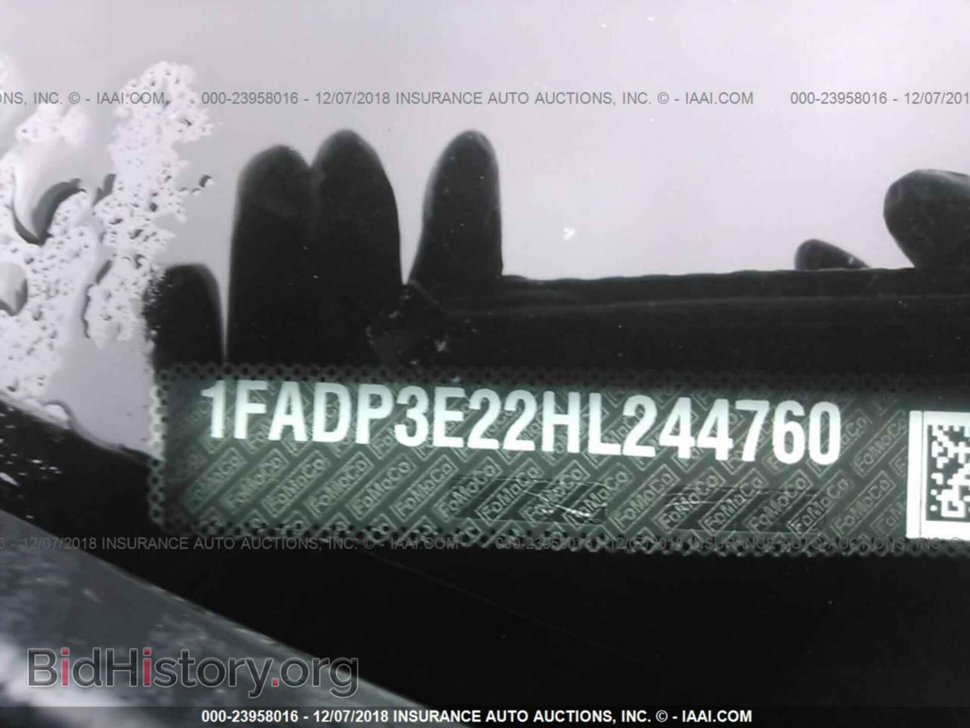 2017 FORD FOCUS - VIN: 1FADP3E22HL244760 - Photo 9