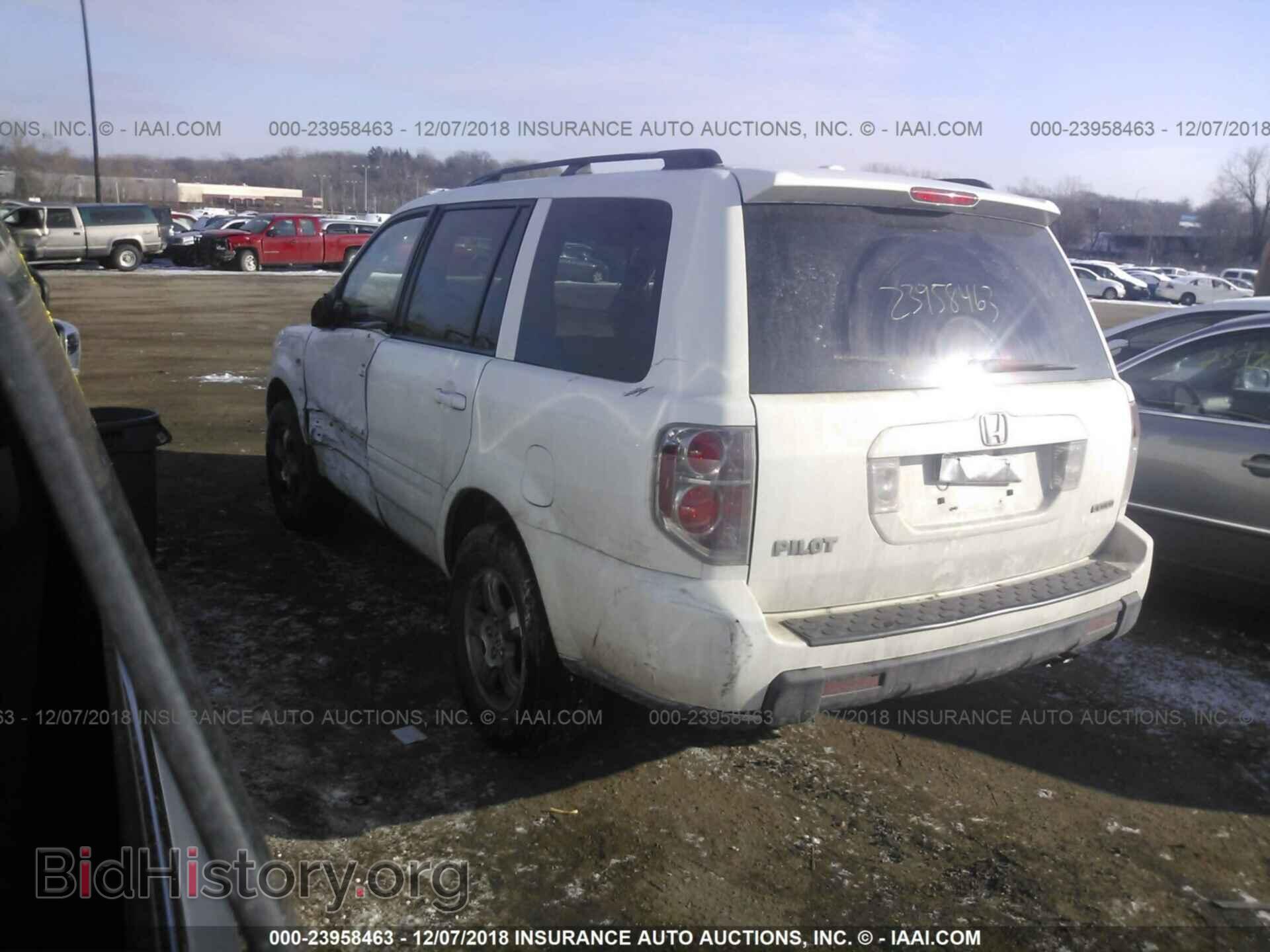2008 HONDA PILOT - VIN: 5FNYF18558B056701 - Фото 3