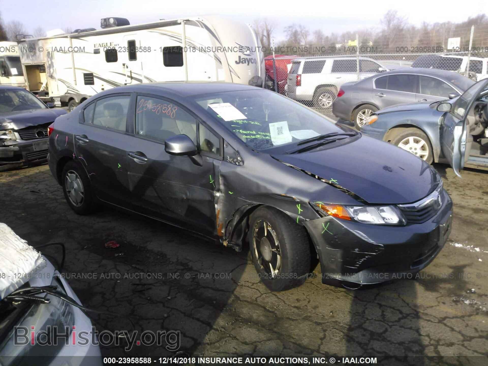 Фотография 2HGFB2F65CH529845 - HONDA CIVIC 2012