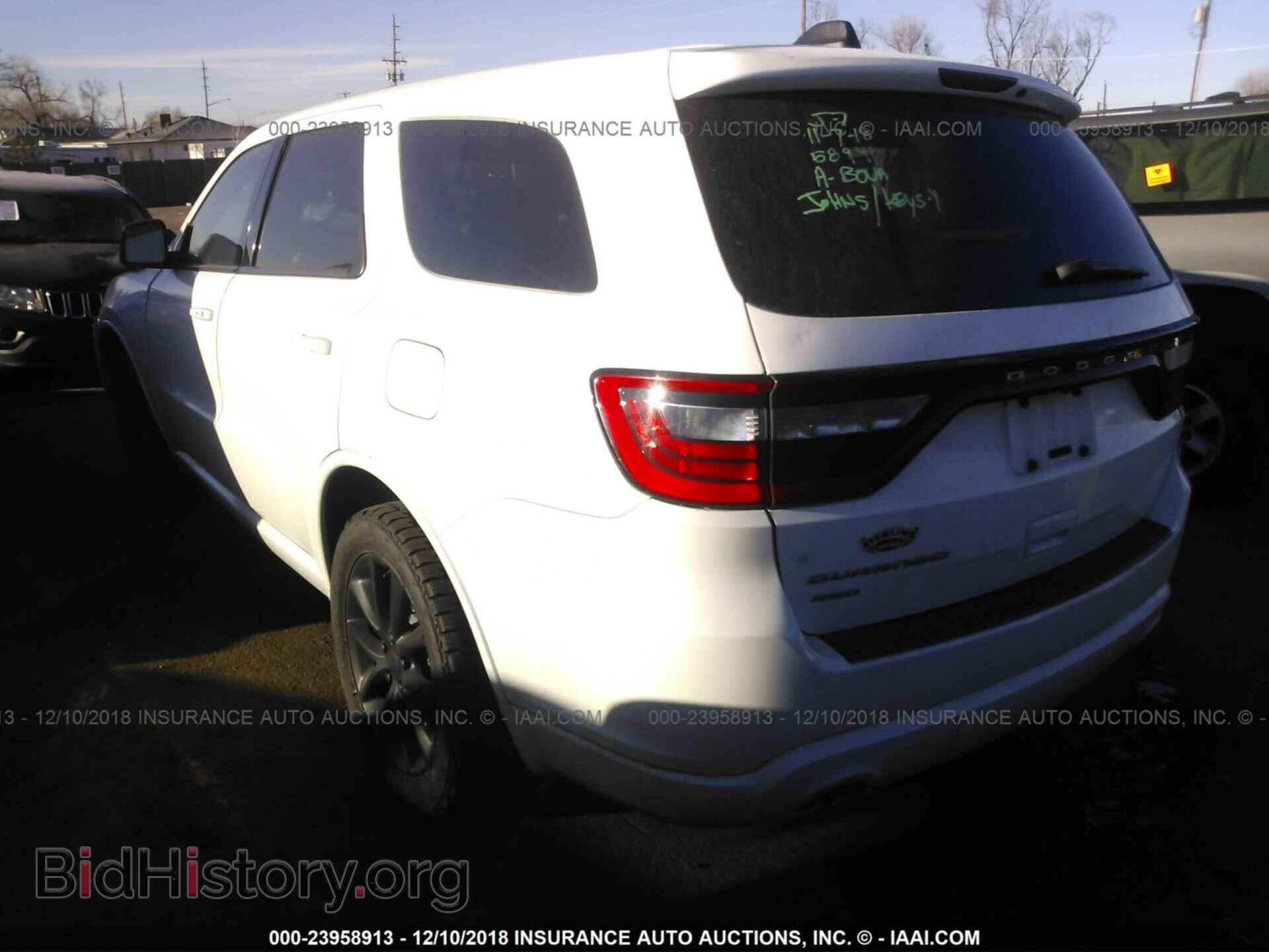 2014 DODGE DURANGO - VIN: 1C4RDJAGXEC361030 - Фото 3