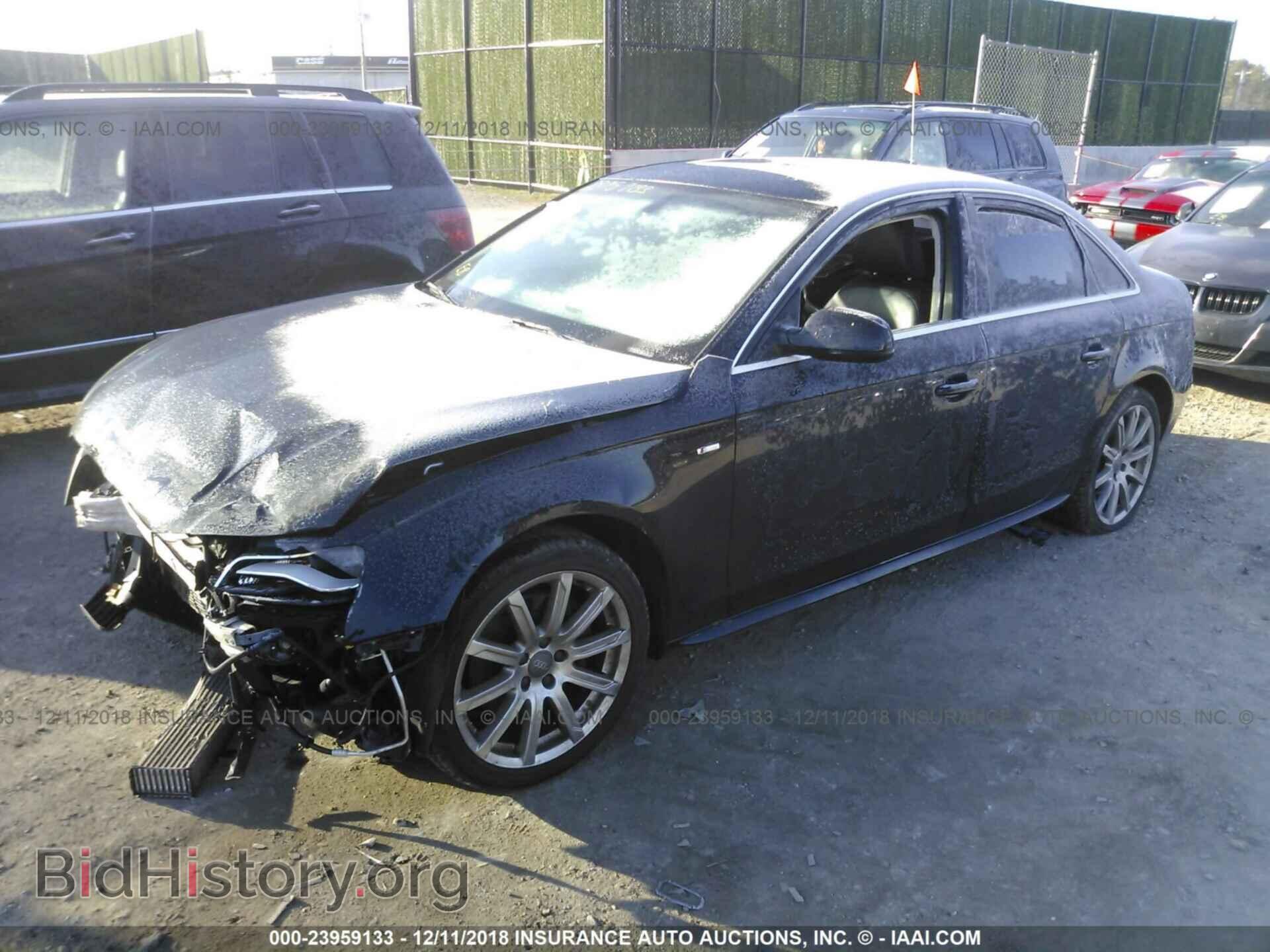 2012 AUDI A4 - VIN: WAUFFAFL5CN013055 - Фото 2