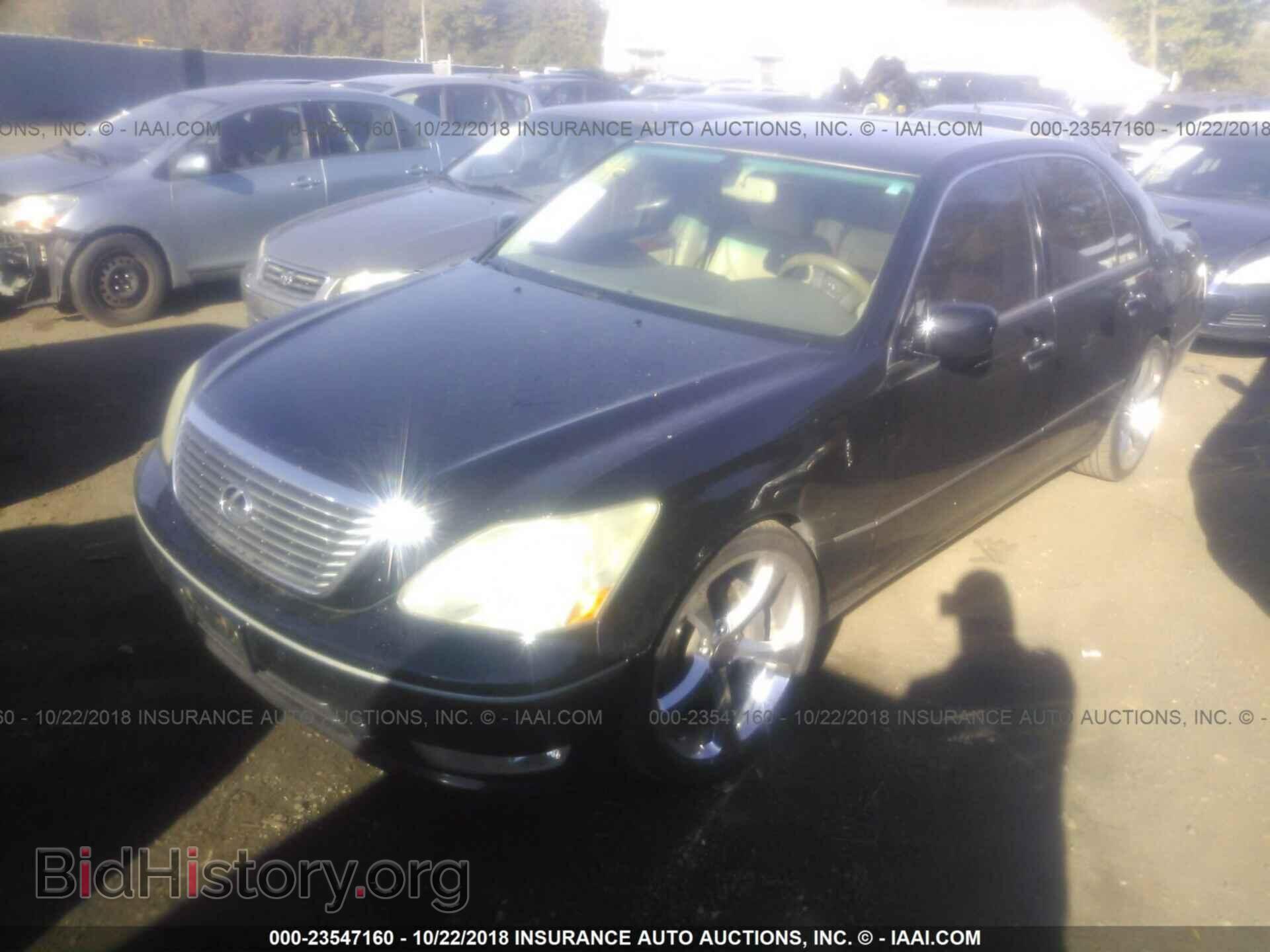 2004 LEXUS LS - VIN: JTHBN36F140127531 - Фото 2