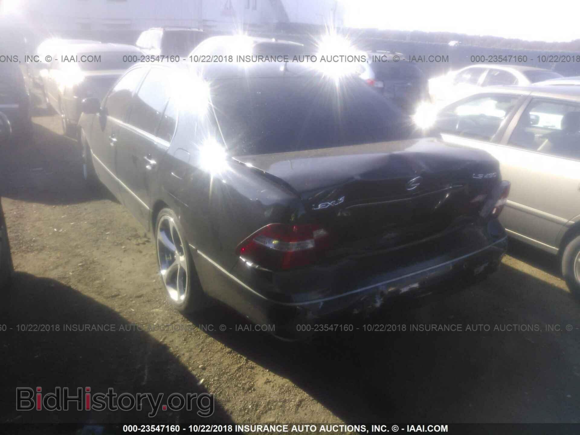 2004 LEXUS LS - VIN: JTHBN36F140127531 - Фото 3