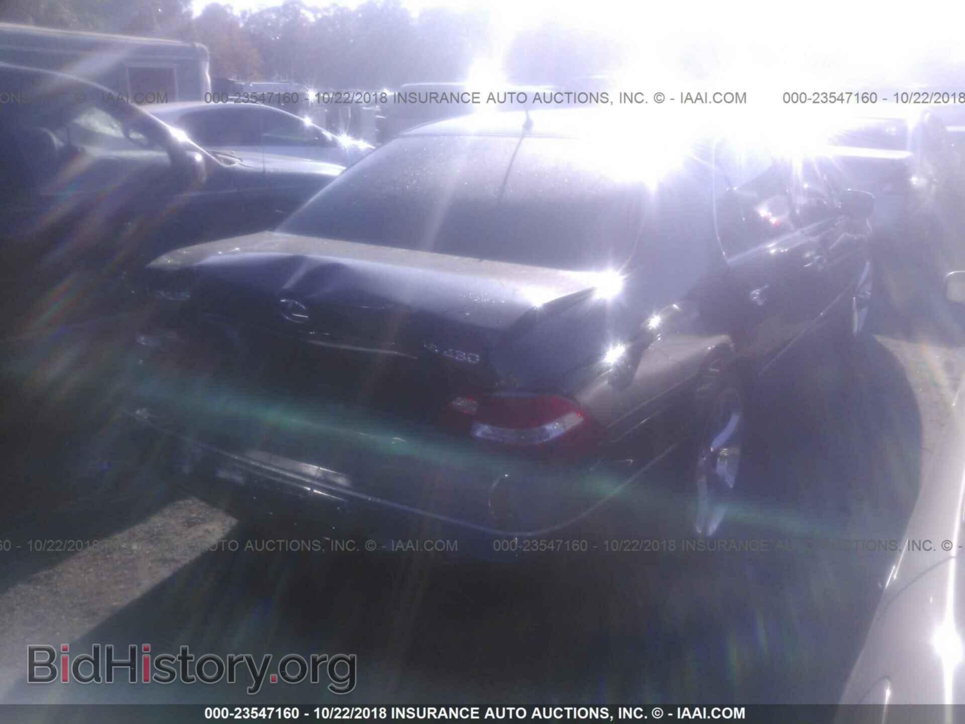 2004 LEXUS LS - VIN: JTHBN36F140127531 - Фото 4
