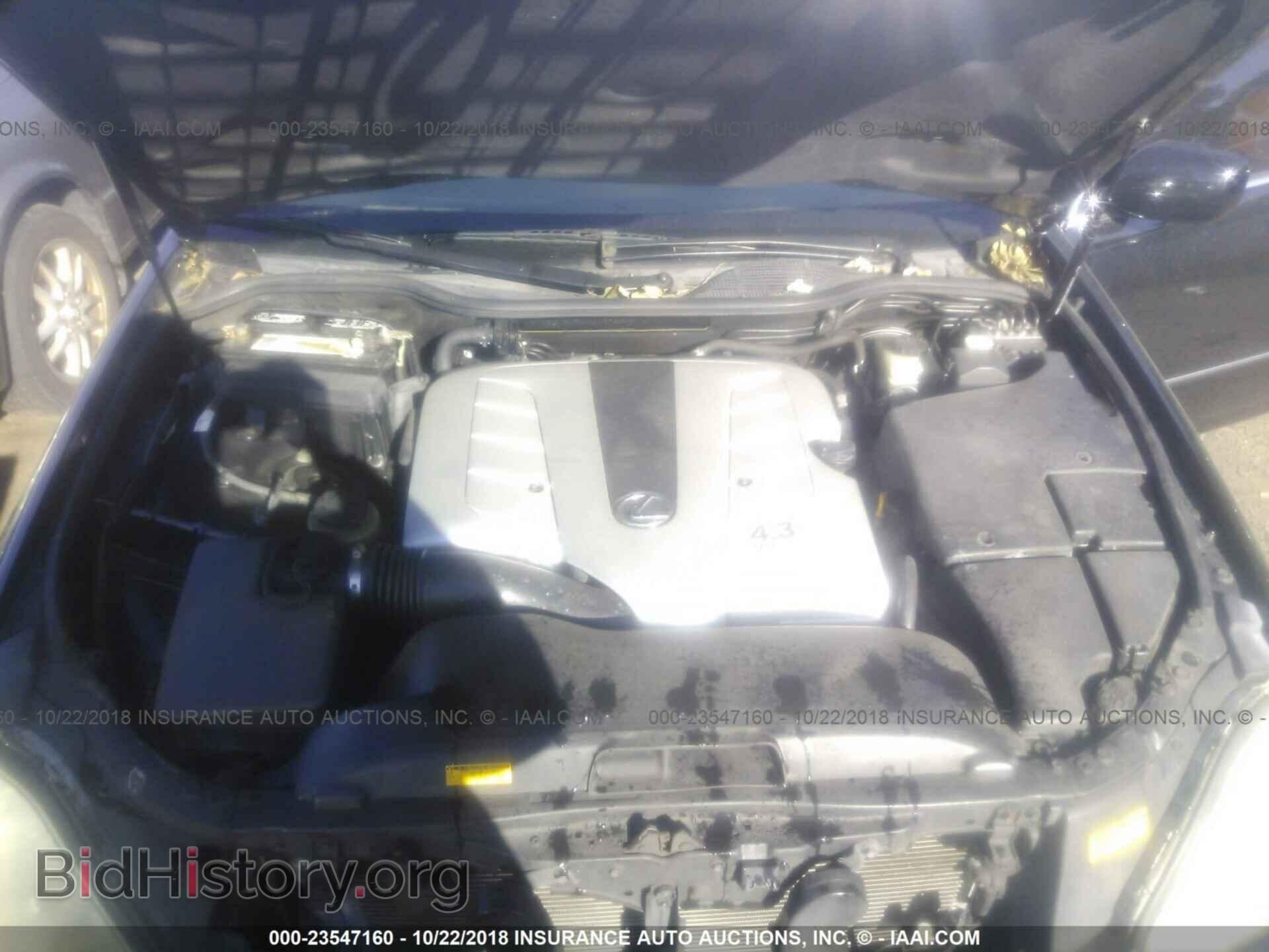 2004 LEXUS LS - VIN: JTHBN36F140127531 - Фото 10