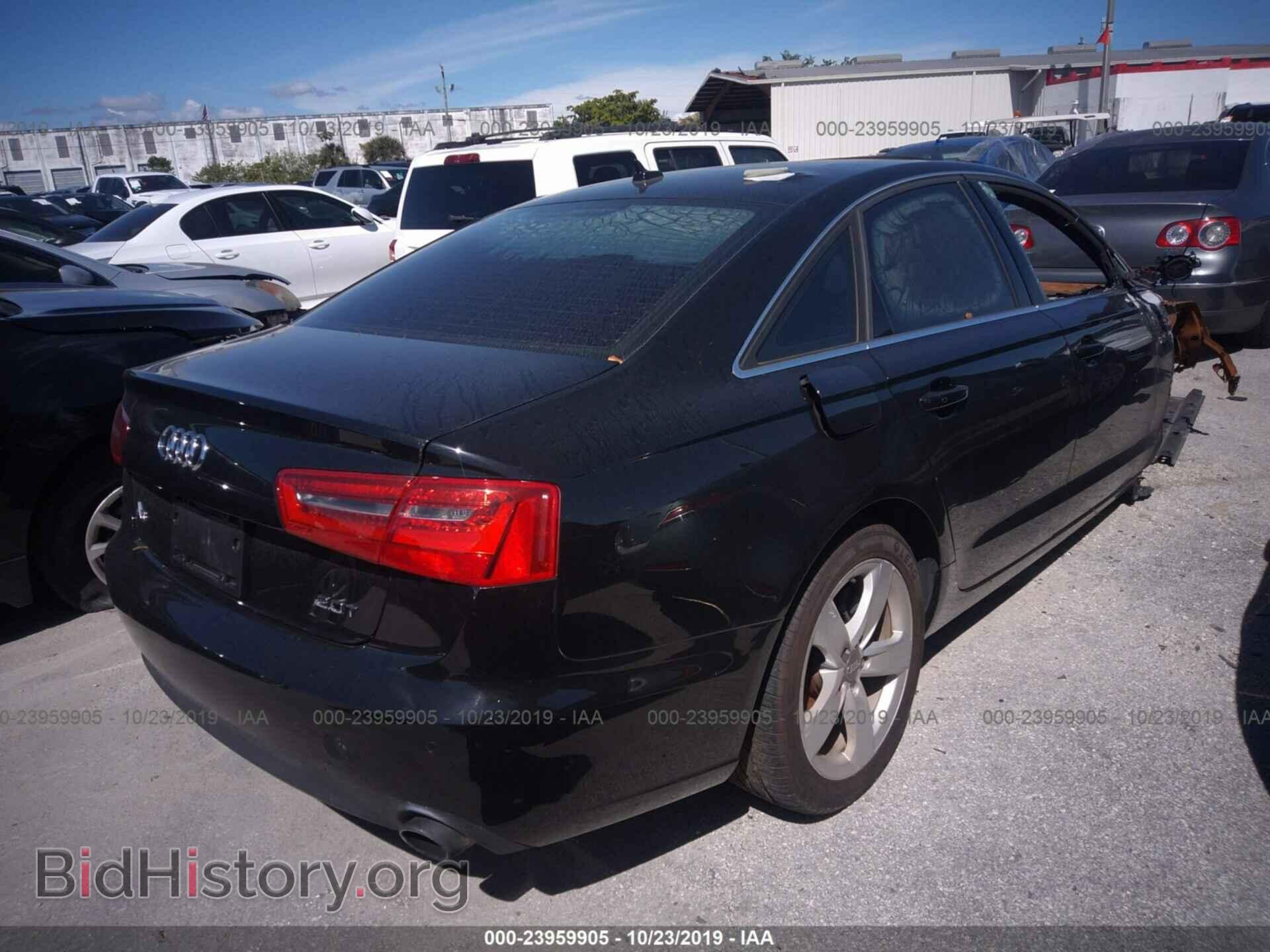 2012 AUDI A6 - VIN: WAUDFAFC2CN168735 - Фото 4