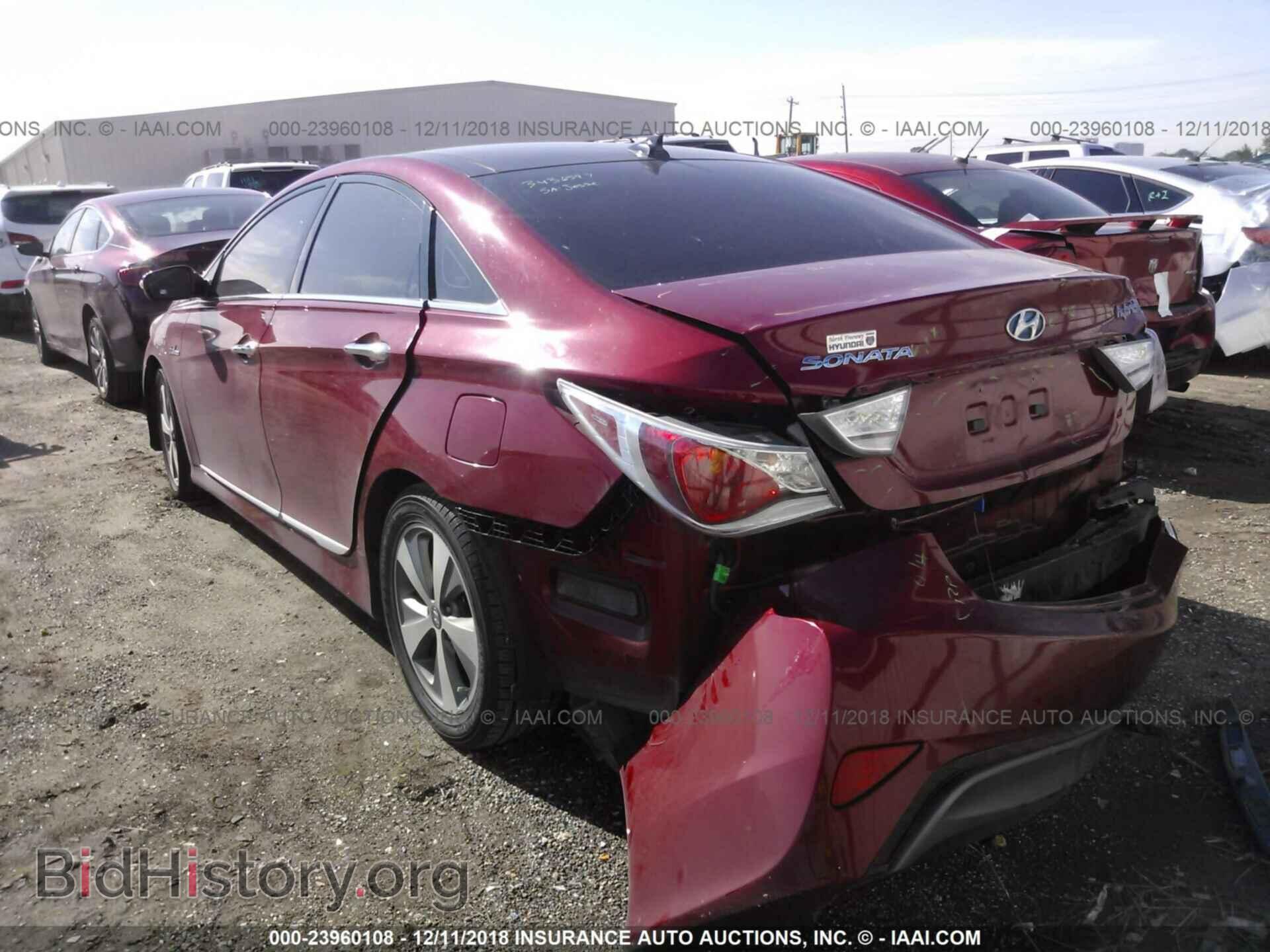 2012 HYUNDAI SONATA - VIN: KMHEC4A42CA045019 - Фото 3