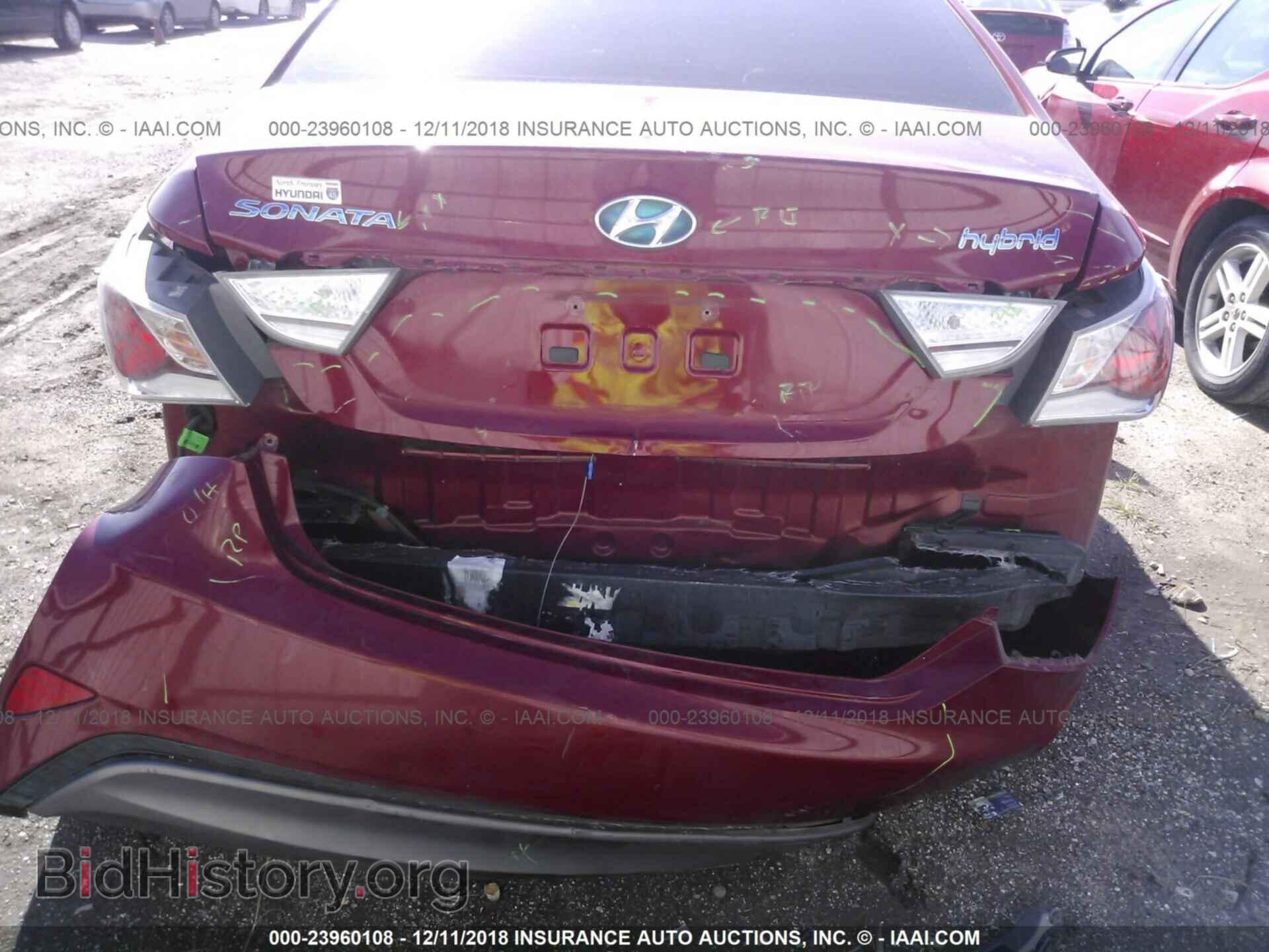2012 HYUNDAI SONATA - VIN: KMHEC4A42CA045019 - Фото 6