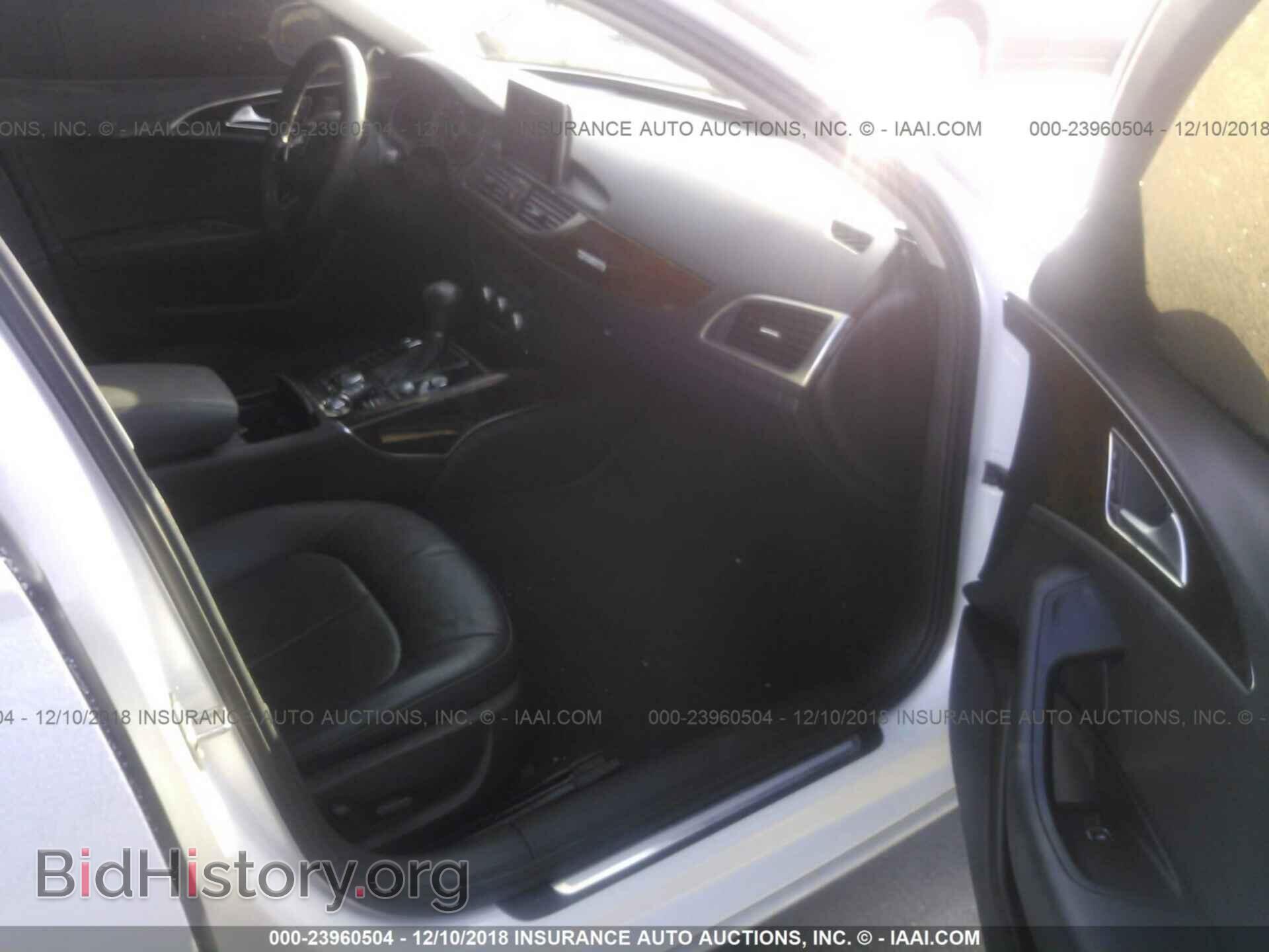 2014 AUDI A6 - VIN: WAUGFAFCXEN063523 - Фото 5