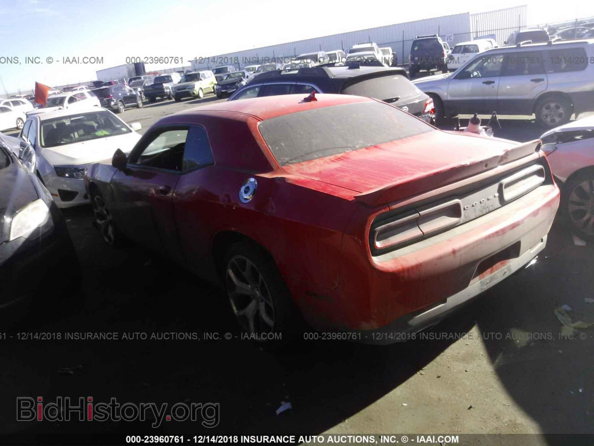 2015 DODGE CHALLENGER - VIN: 2C3CDZBG1FH914007 - Фото 3