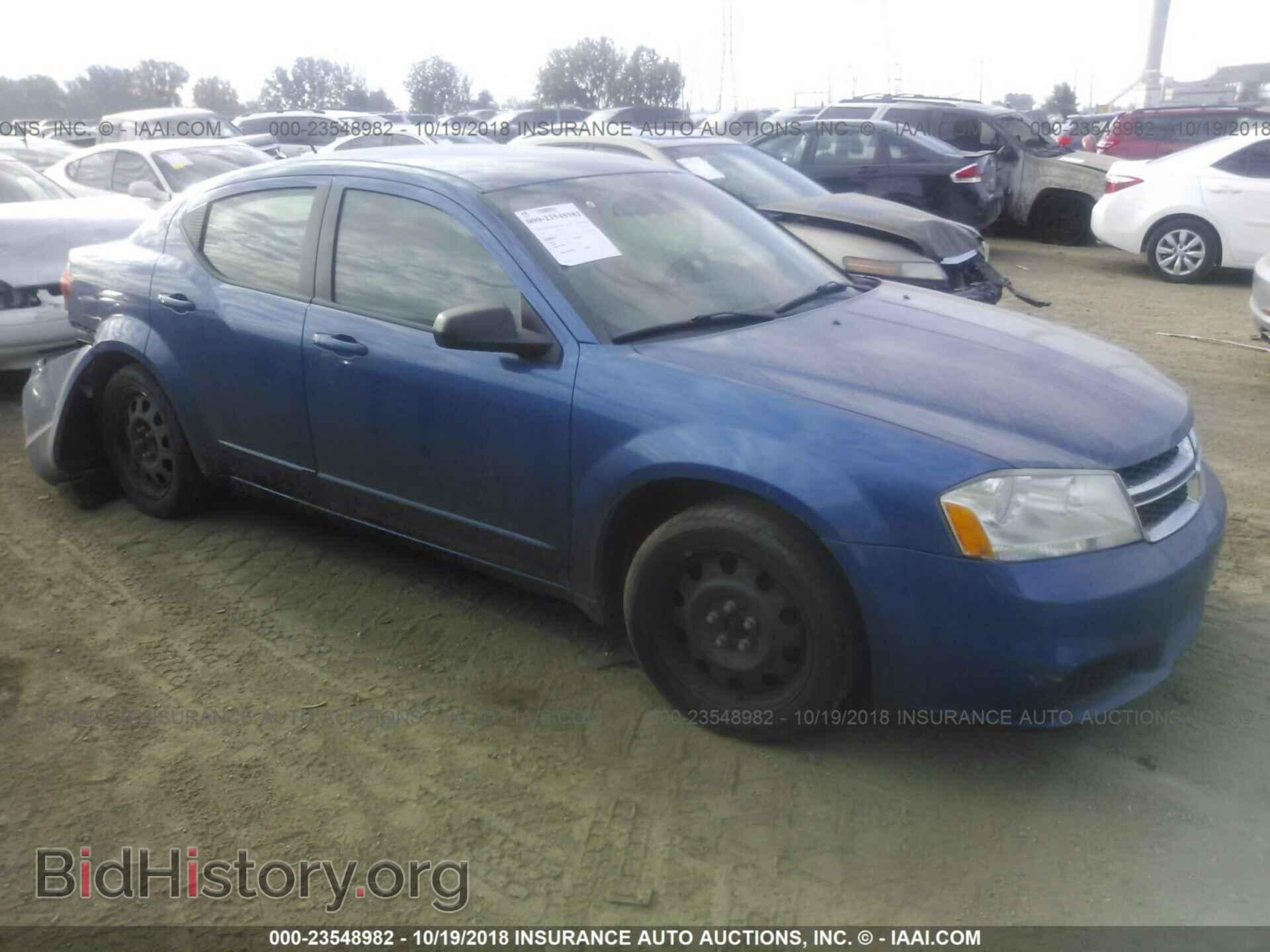 Фотография 1C3CDZAB1DN590048 - DODGE AVENGER 2013