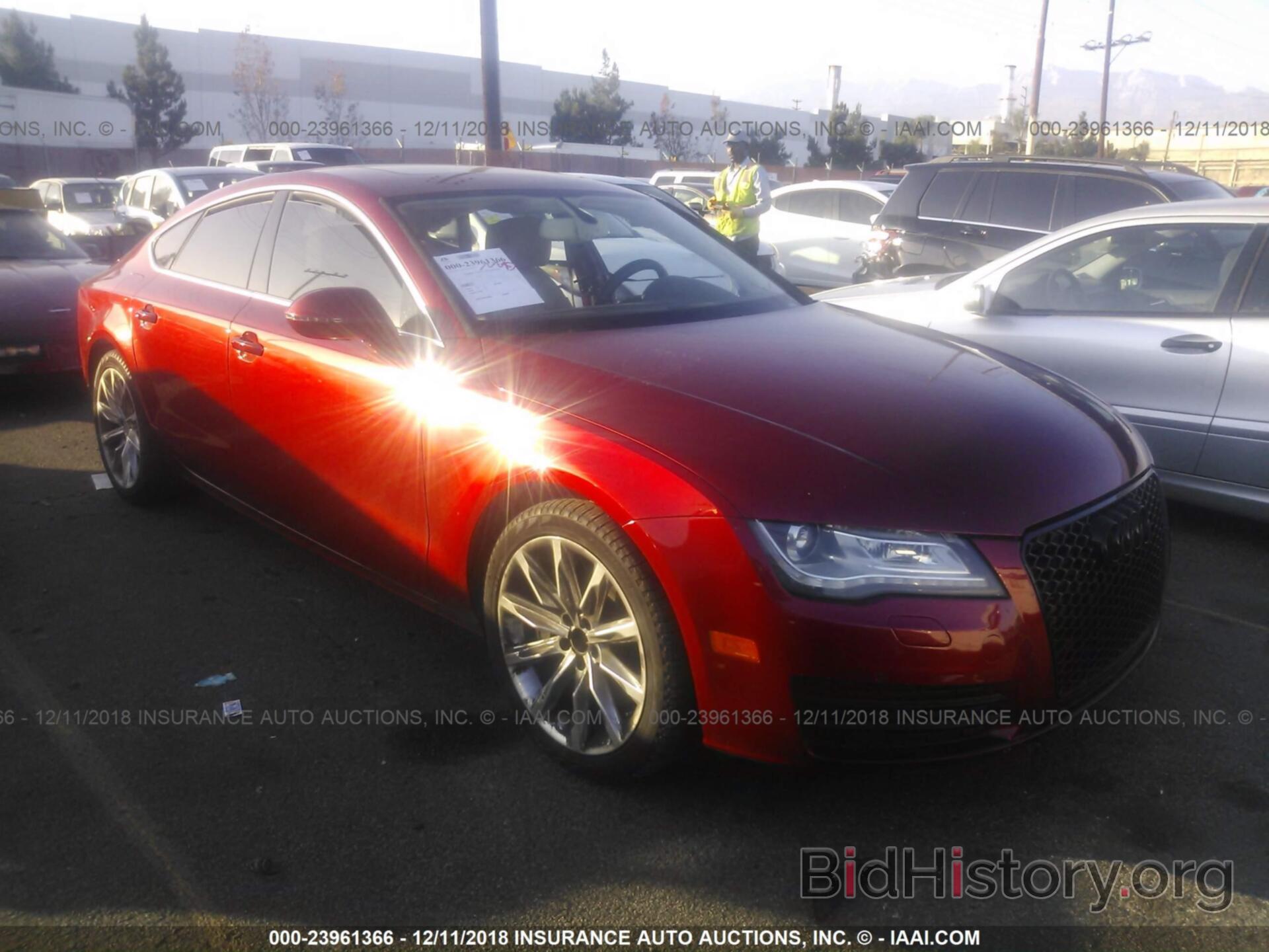 Photo WAUYGAFC7CN116354 - AUDI A7 2012