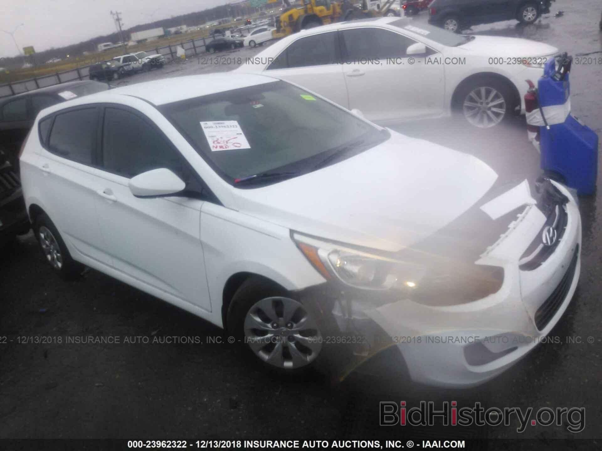 Photo KMHCT5AEXHU350716 - HYUNDAI ACCENT 2017