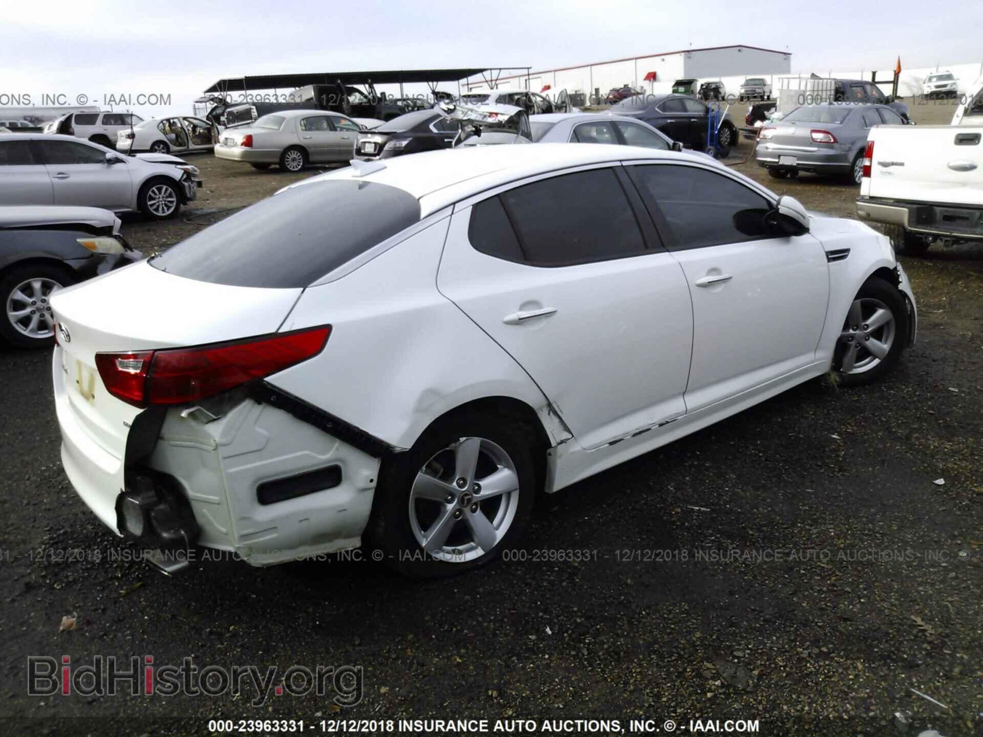 2015 KIA OPTIMA - VIN: KNAGM4A75F5546906 - Фото 4
