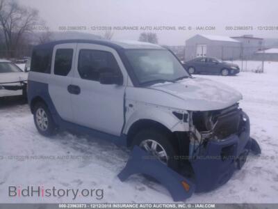 2006 Honda ELEMENT EX, серебристый — VIN 5J6YH28636L003489, IAAI