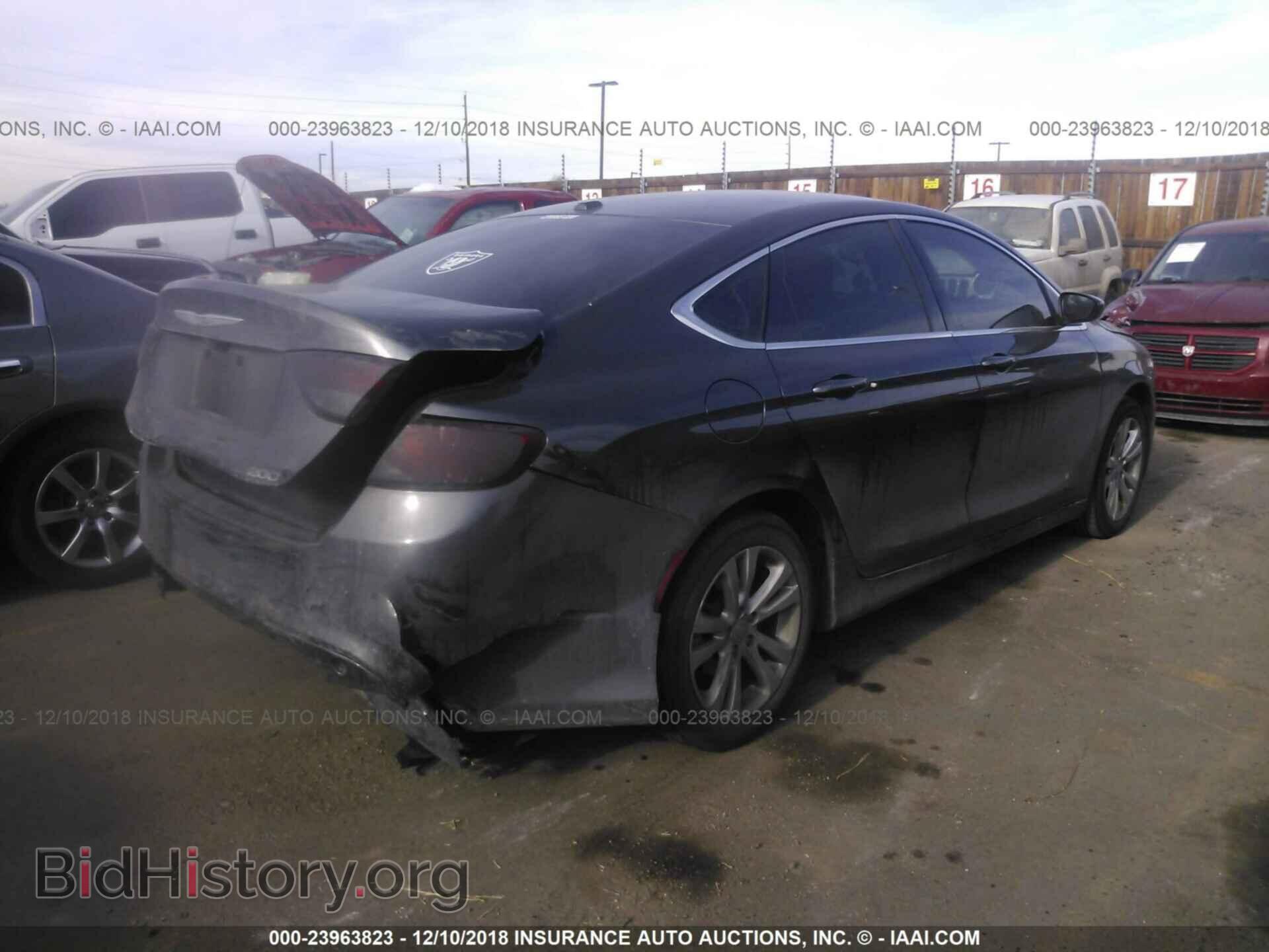 2016 CHRYSLER 200 - VIN: 1C3CCCABXGN108567 - Photo 4