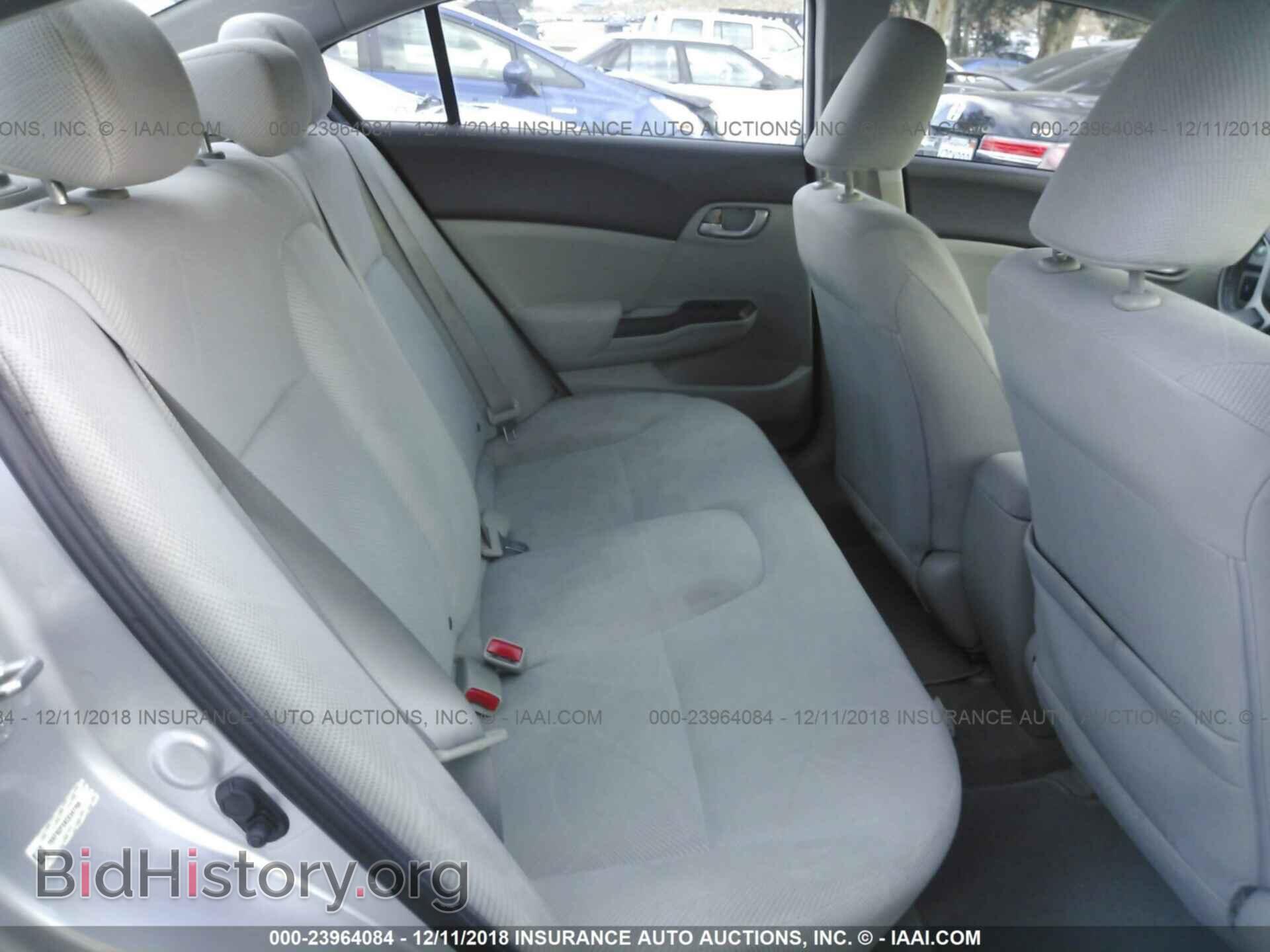 2012 Honda Civic - VIN: 19XFB2F5XCE347706 - Фото 8