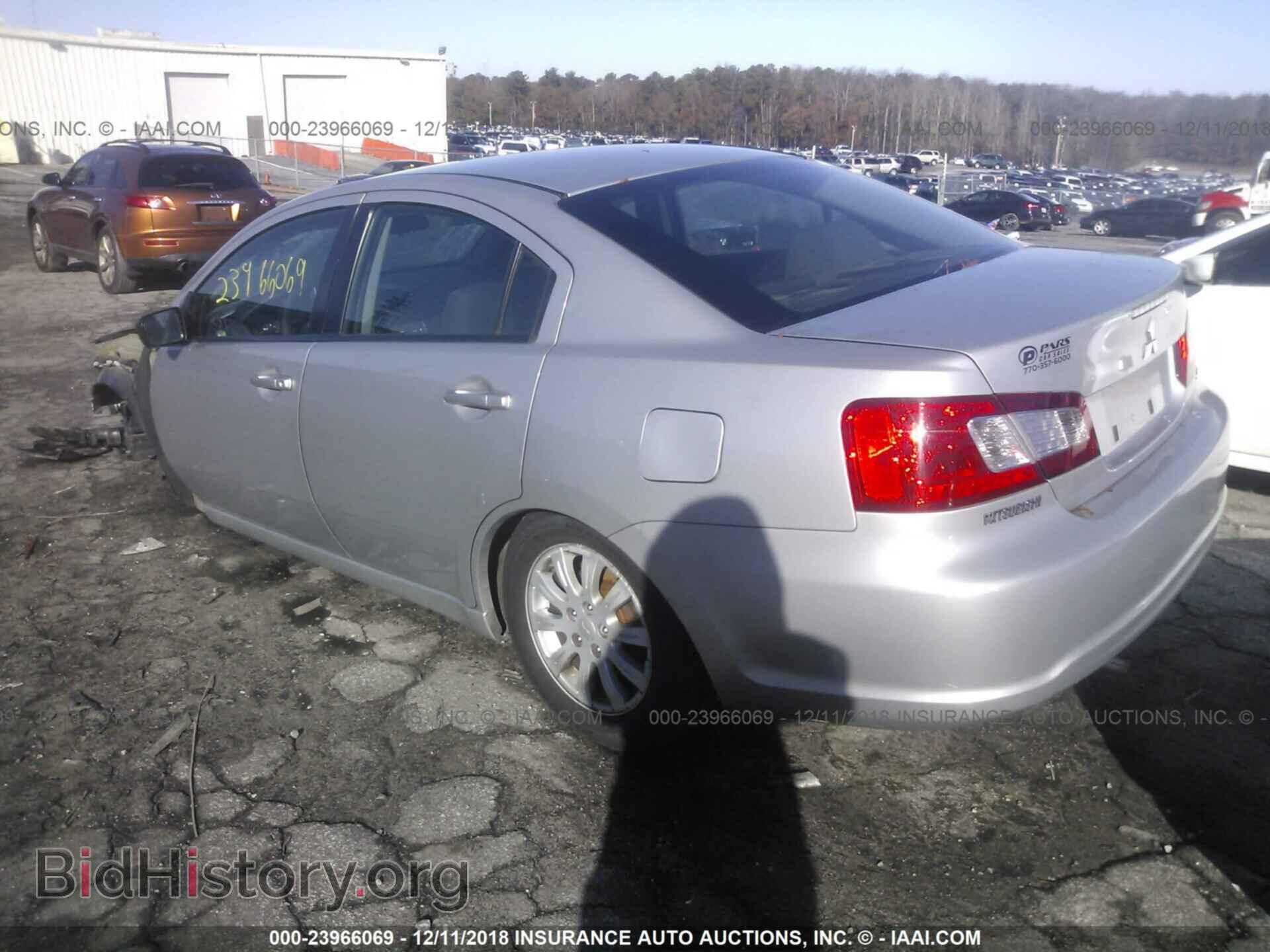 2012 MITSUBISHI GALANT - VIN: 4A32B2FF9CE017054 - Фото 3