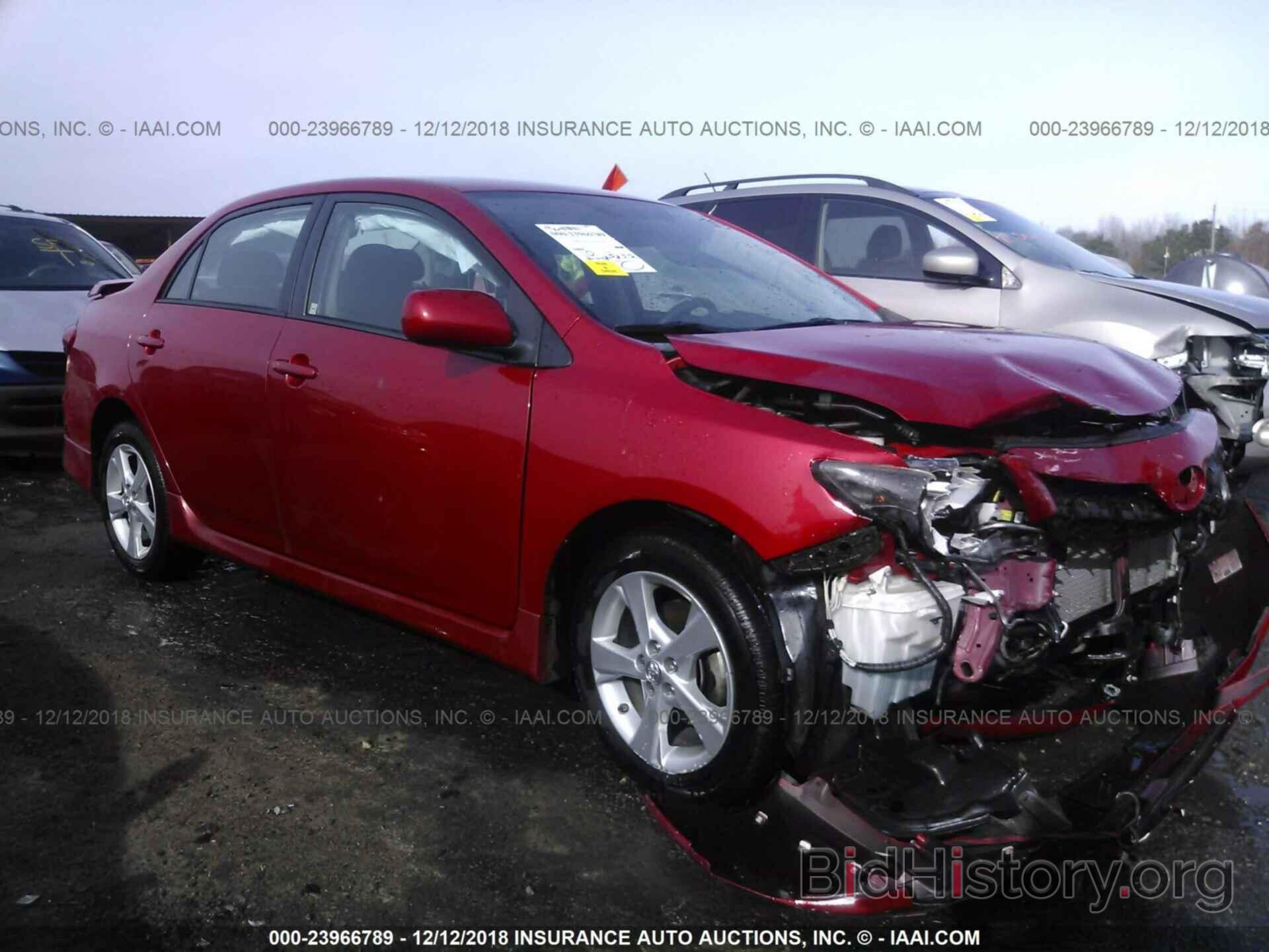 Photo 2T1BU4EE6BC596362 - TOYOTA COROLLA 2011