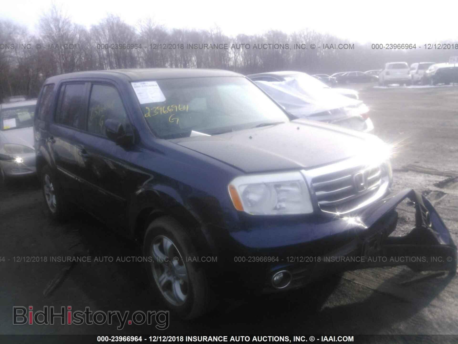 Photo 5FNYF4H53DB048737 - HONDA PILOT 2013