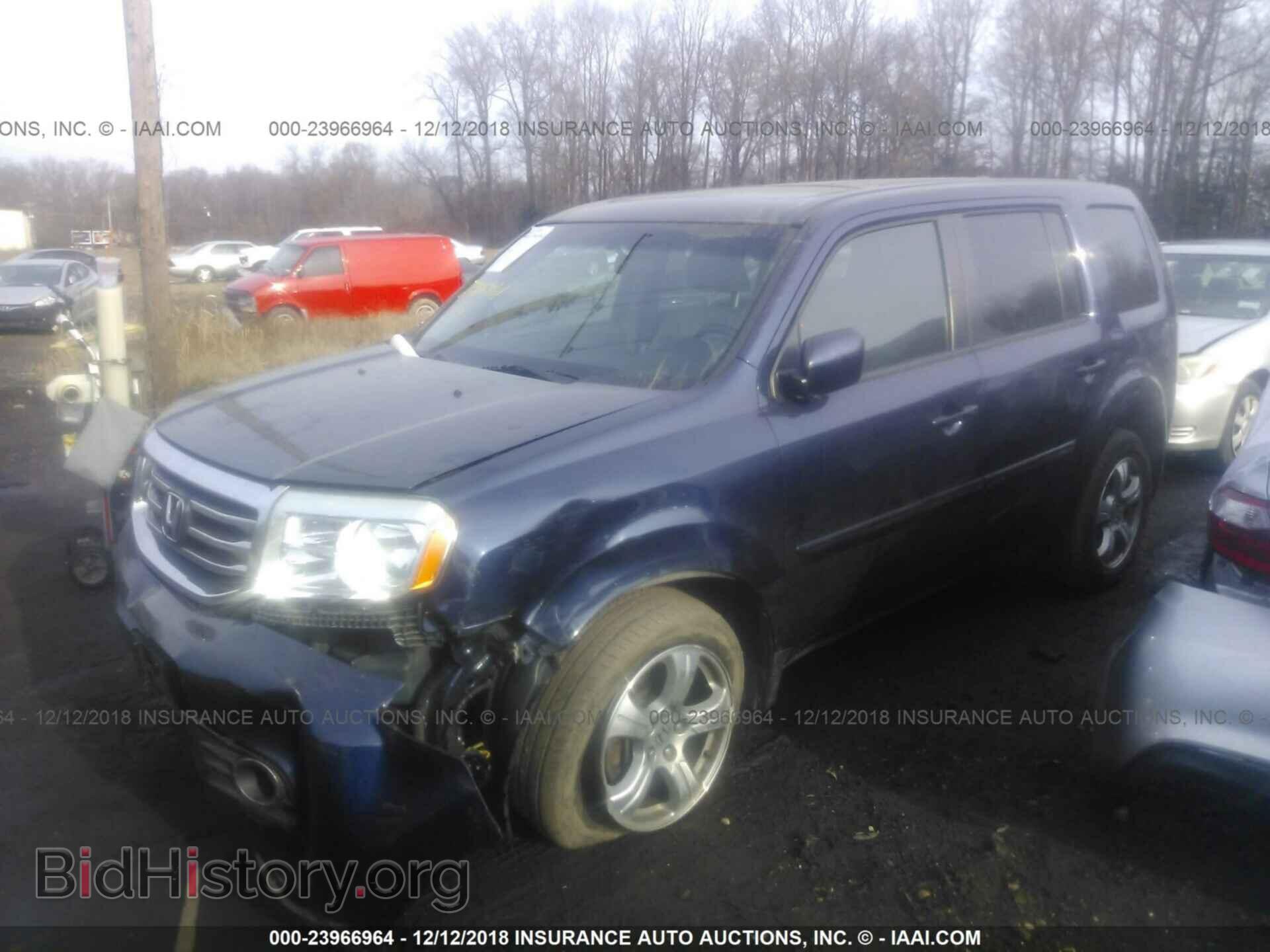 2013 HONDA PILOT - VIN: 5FNYF4H53DB048737 - Фото 2