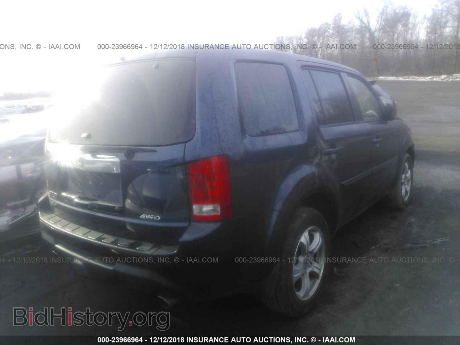 2013 HONDA PILOT - VIN: 5FNYF4H53DB048737 - Фото 4