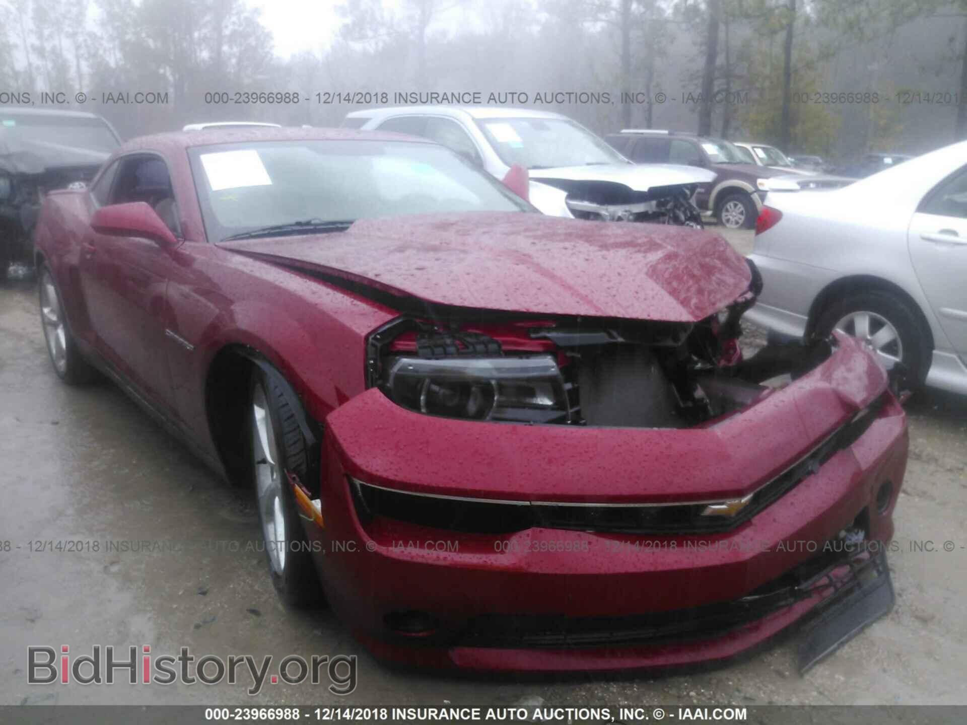Фотография 2G1FB1E32E9201403 - CHEVROLET CAMARO 2014