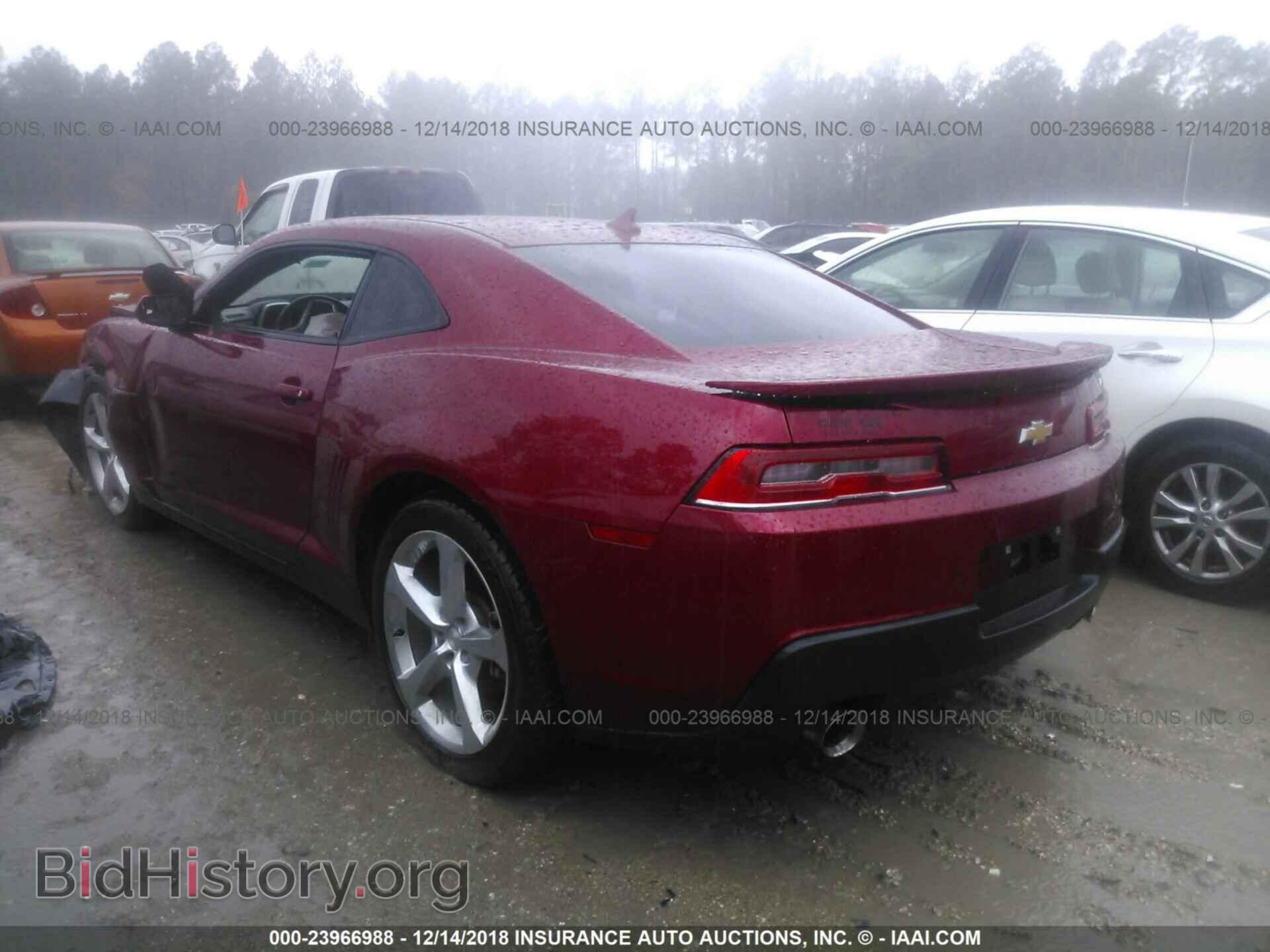 2014 CHEVROLET CAMARO - VIN: 2G1FB1E32E9201403 - Фото 3