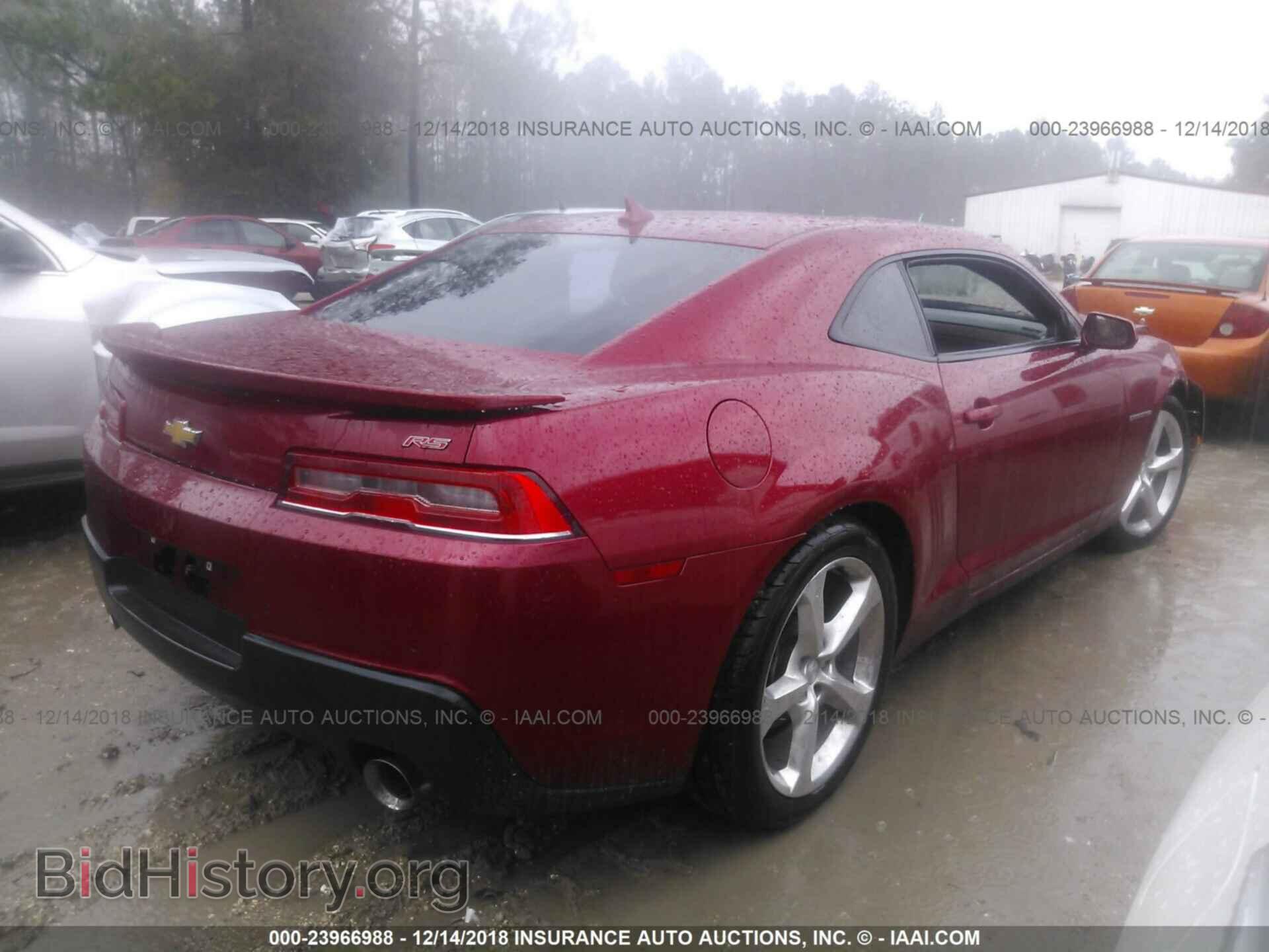 2014 CHEVROLET CAMARO - VIN: 2G1FB1E32E9201403 - Фото 4