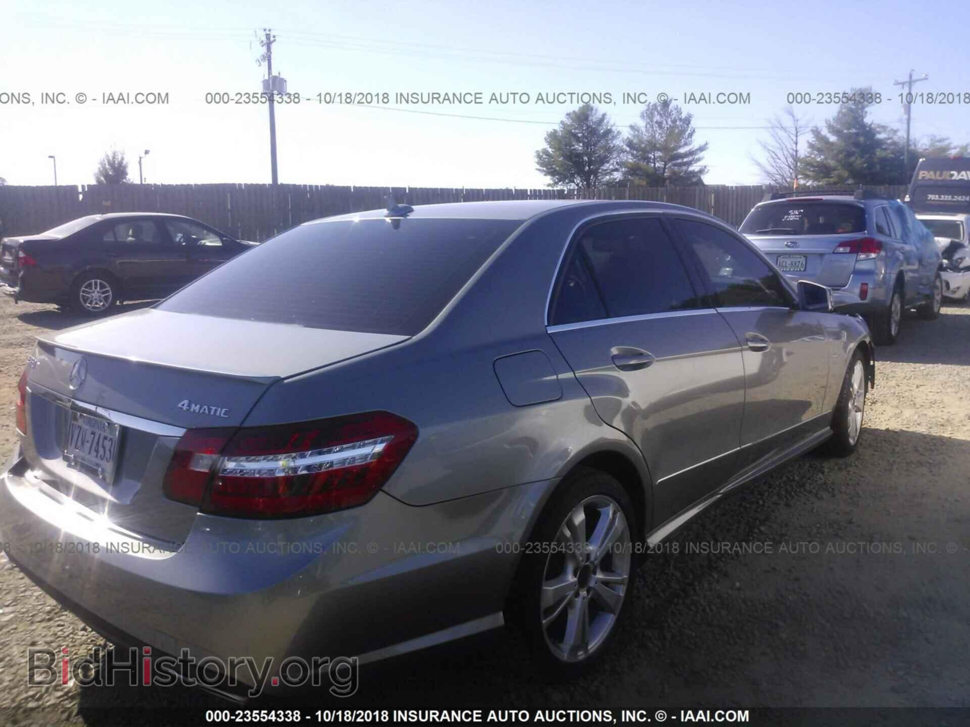 2012 MERCEDES-BENZ E - VIN: WDDHF8JB8CA618459 - Photo 4