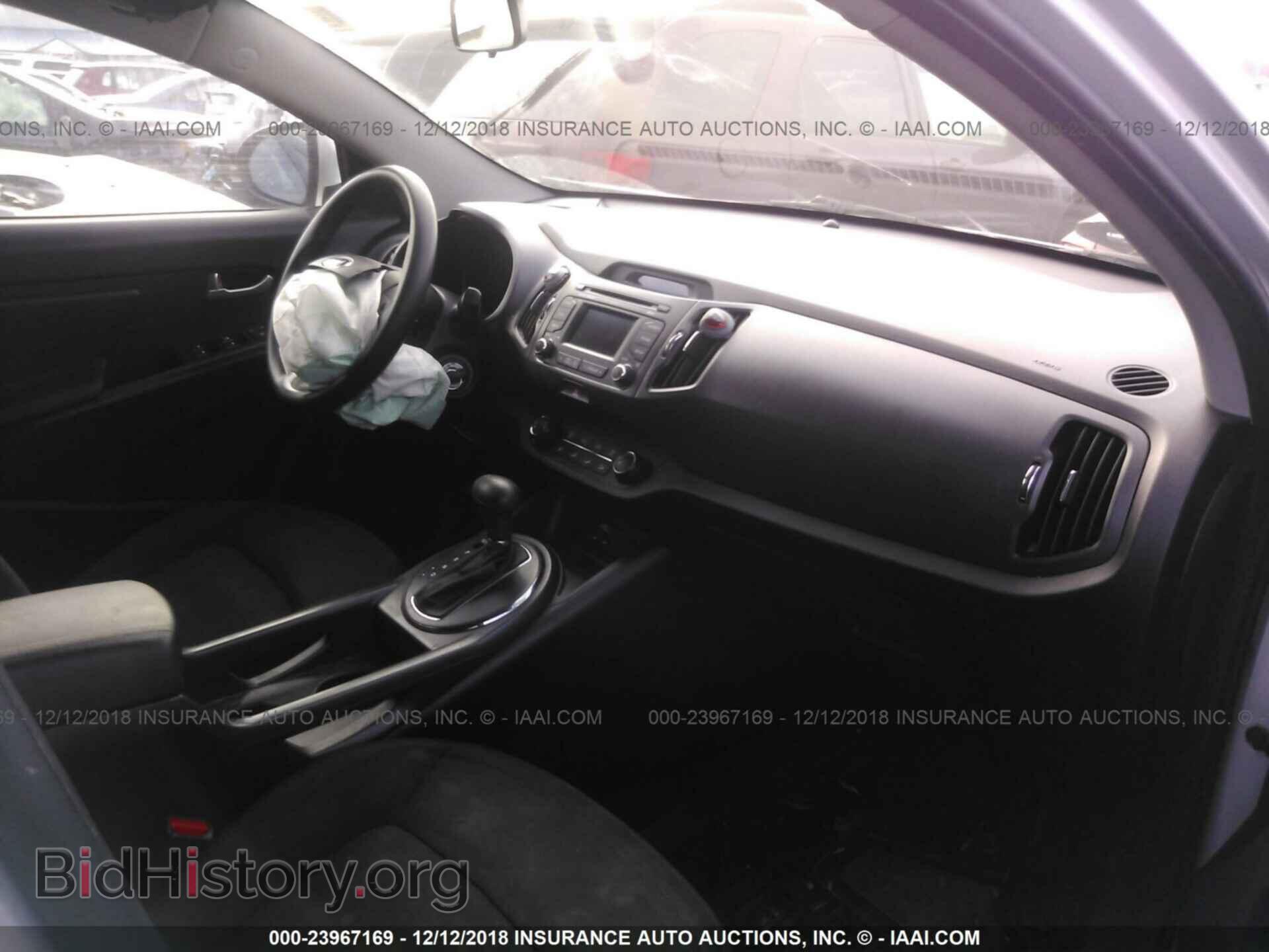 2013 KIA SPORTAGE - VIN: KNDPBCA27D7523877 - Фото 5
