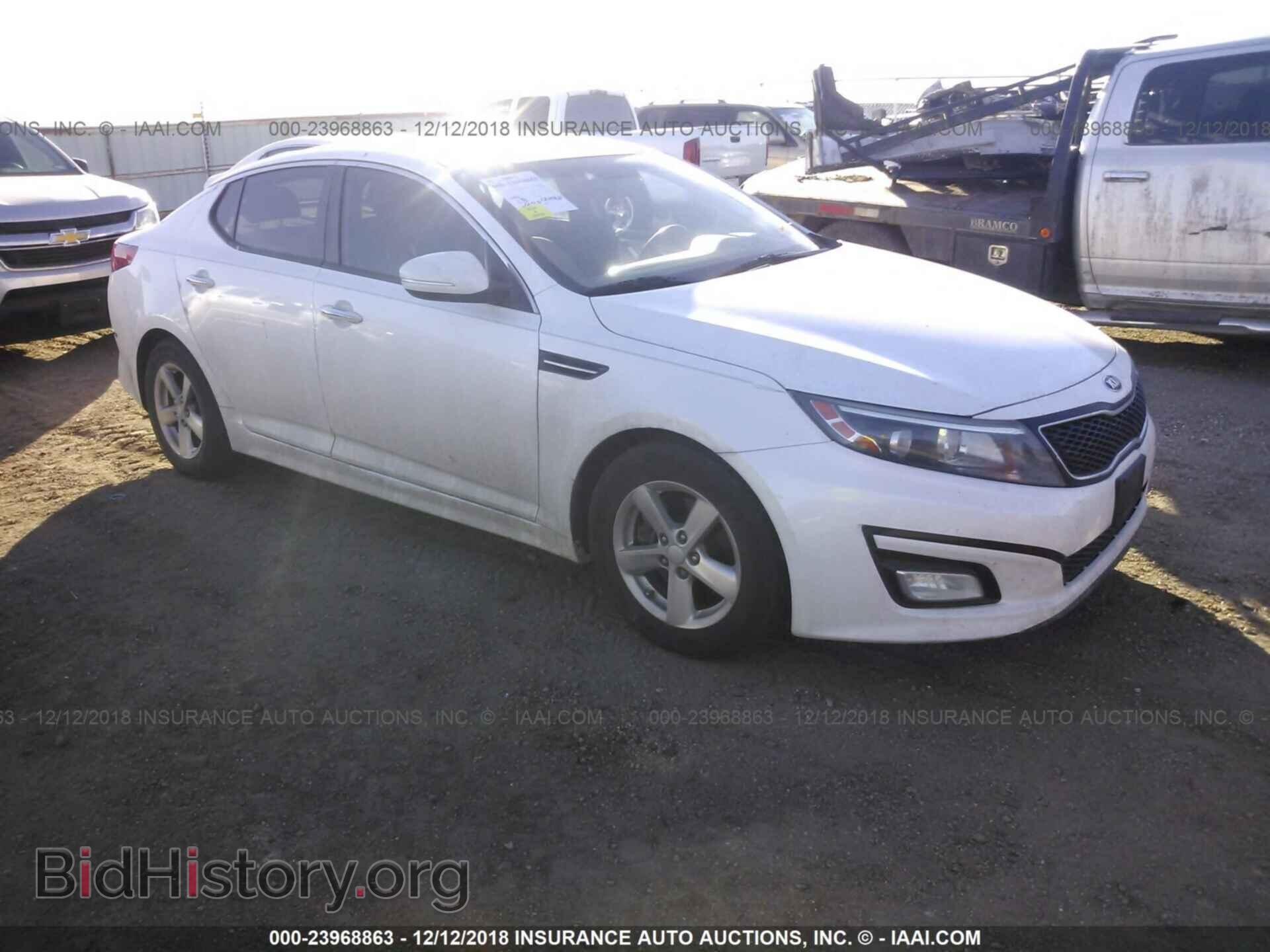 Фотография KNAGM4A76E5478582 - KIA OPTIMA 2014