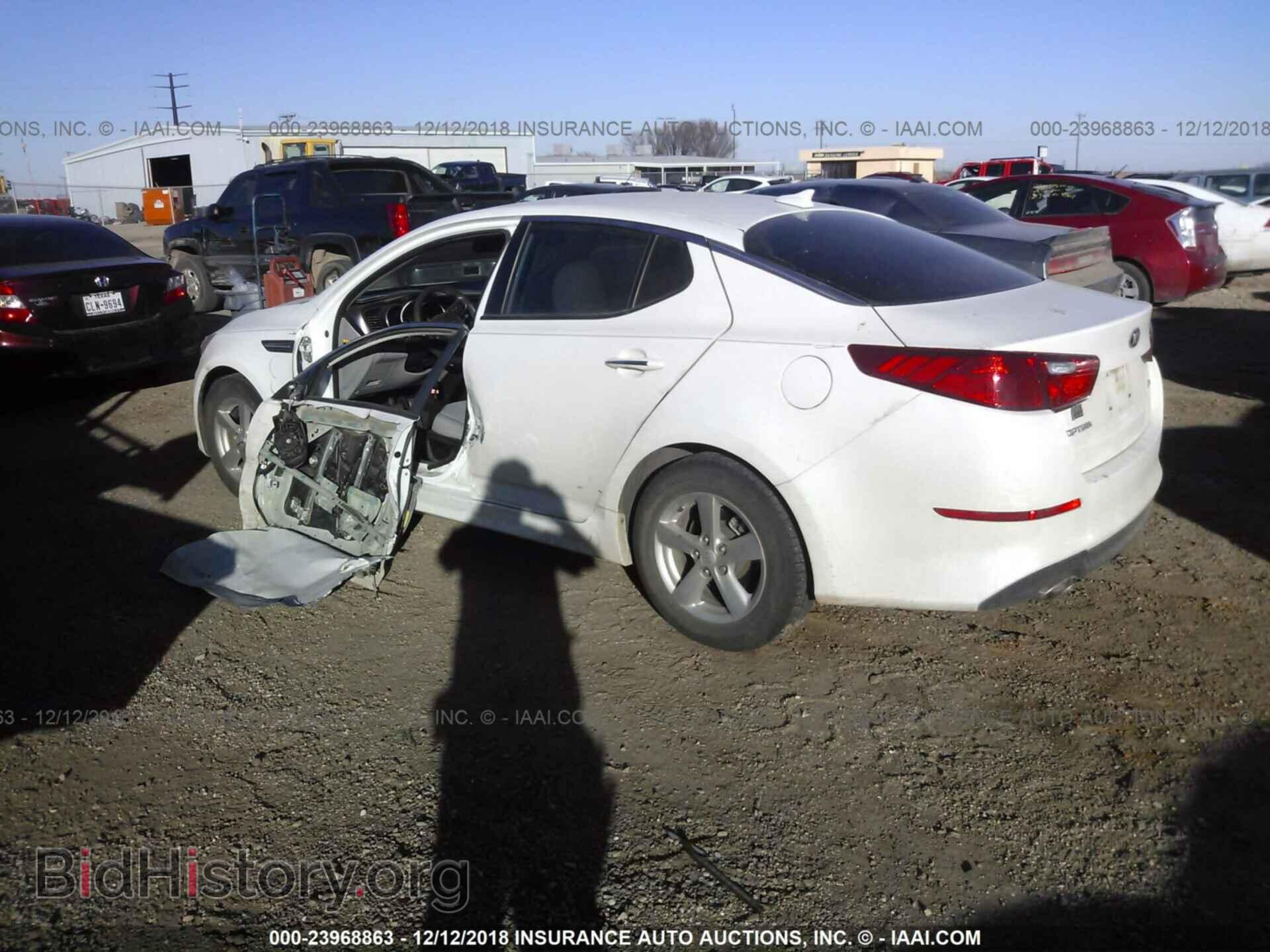 2014 KIA OPTIMA - VIN: KNAGM4A76E5478582 - Фото 3