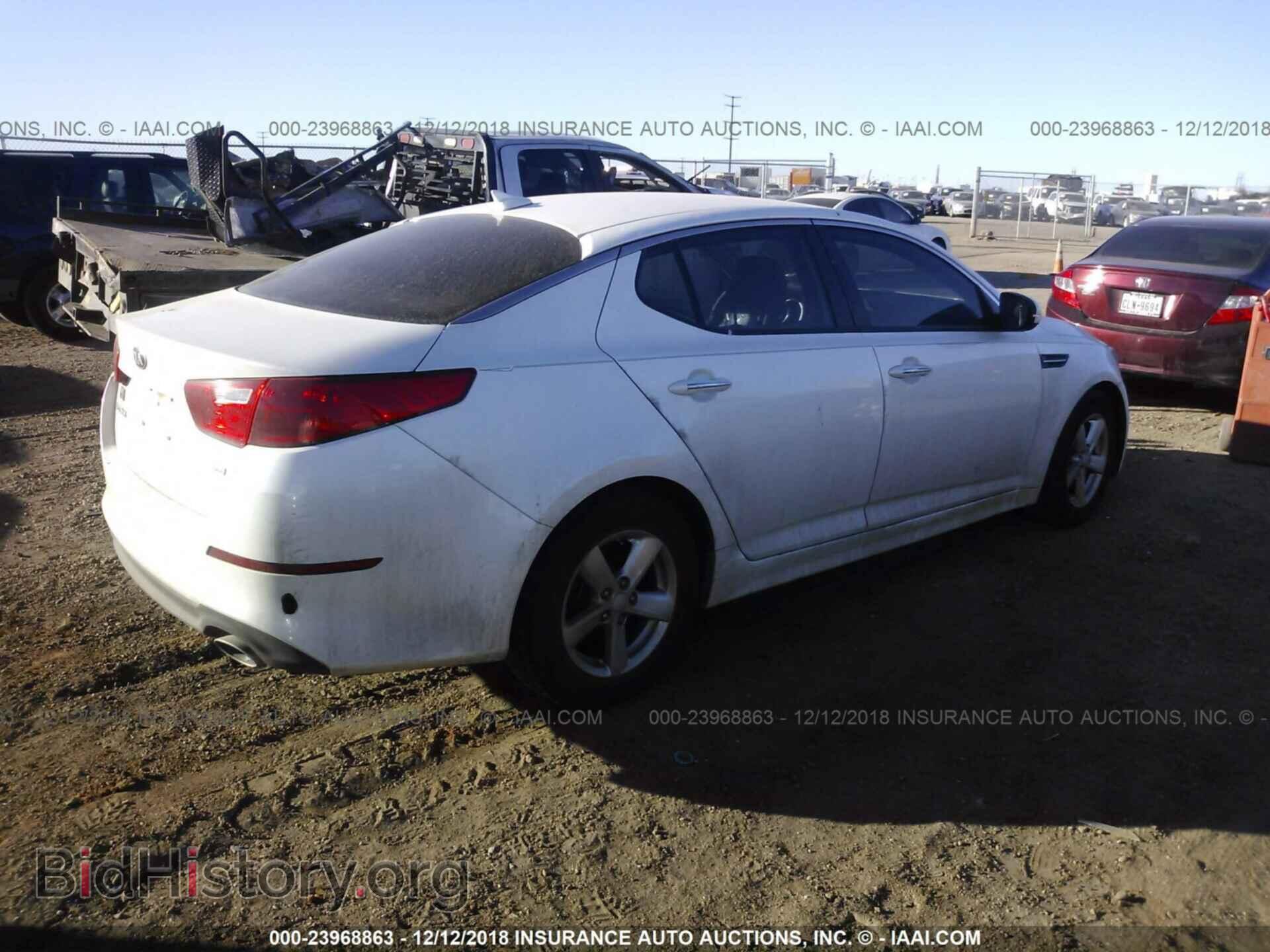 2014 KIA OPTIMA - VIN: KNAGM4A76E5478582 - Фото 4