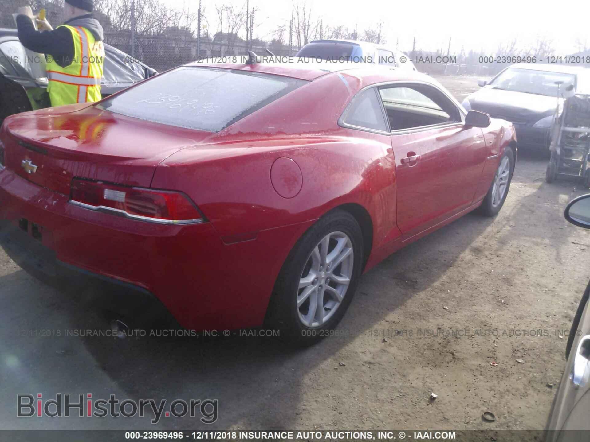 2015 Chevrolet Camaro - VIN: 2G1FB1E36F9296968 - Фото 4