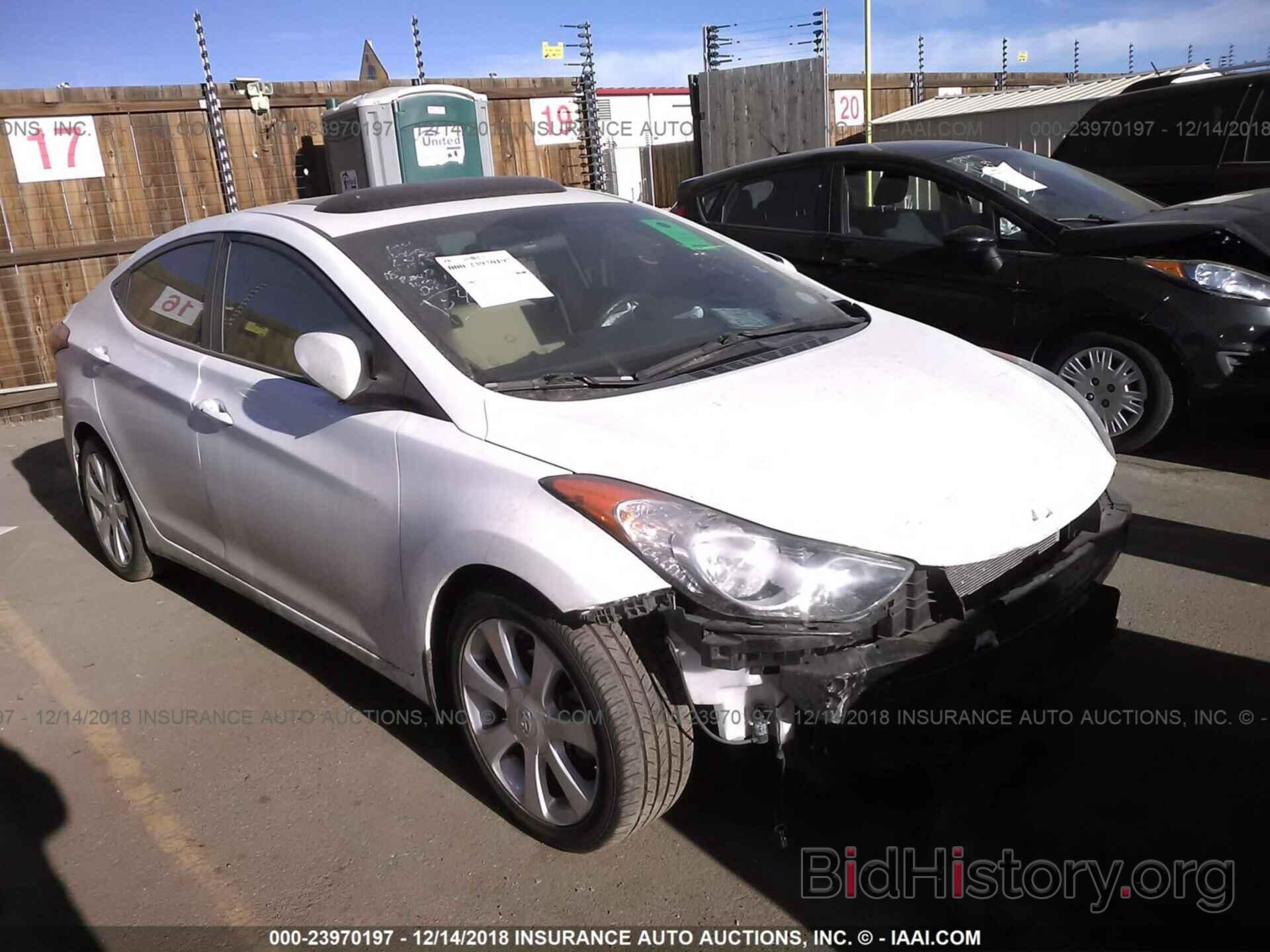 Photo 5NPDH4AE7DH330318 - HYUNDAI ELANTRA 2013