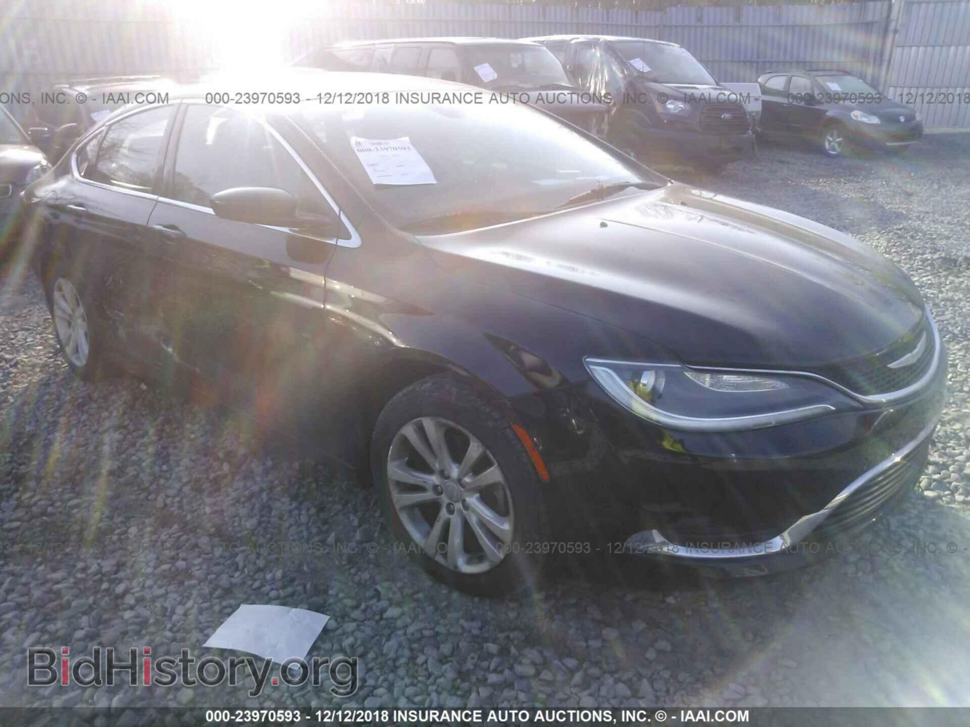 Photo 1C3CCCAB4FN695587 - CHRYSLER 200 2015