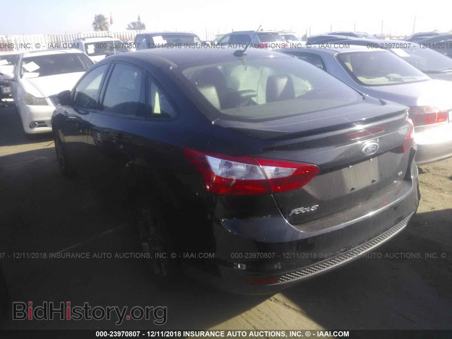 2013 FORD FOCUS - VIN: 1FADP3F22DL342583 - Фото 3