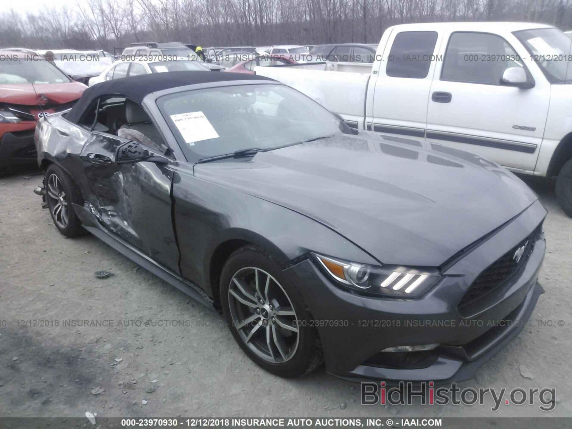 Photo 1FATP8UH9G5274730 - FORD MUSTANG 2016