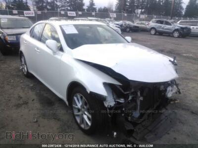 2011 Lexus IS, белый — VIN JTHCF5C29B5050244, IAAI
