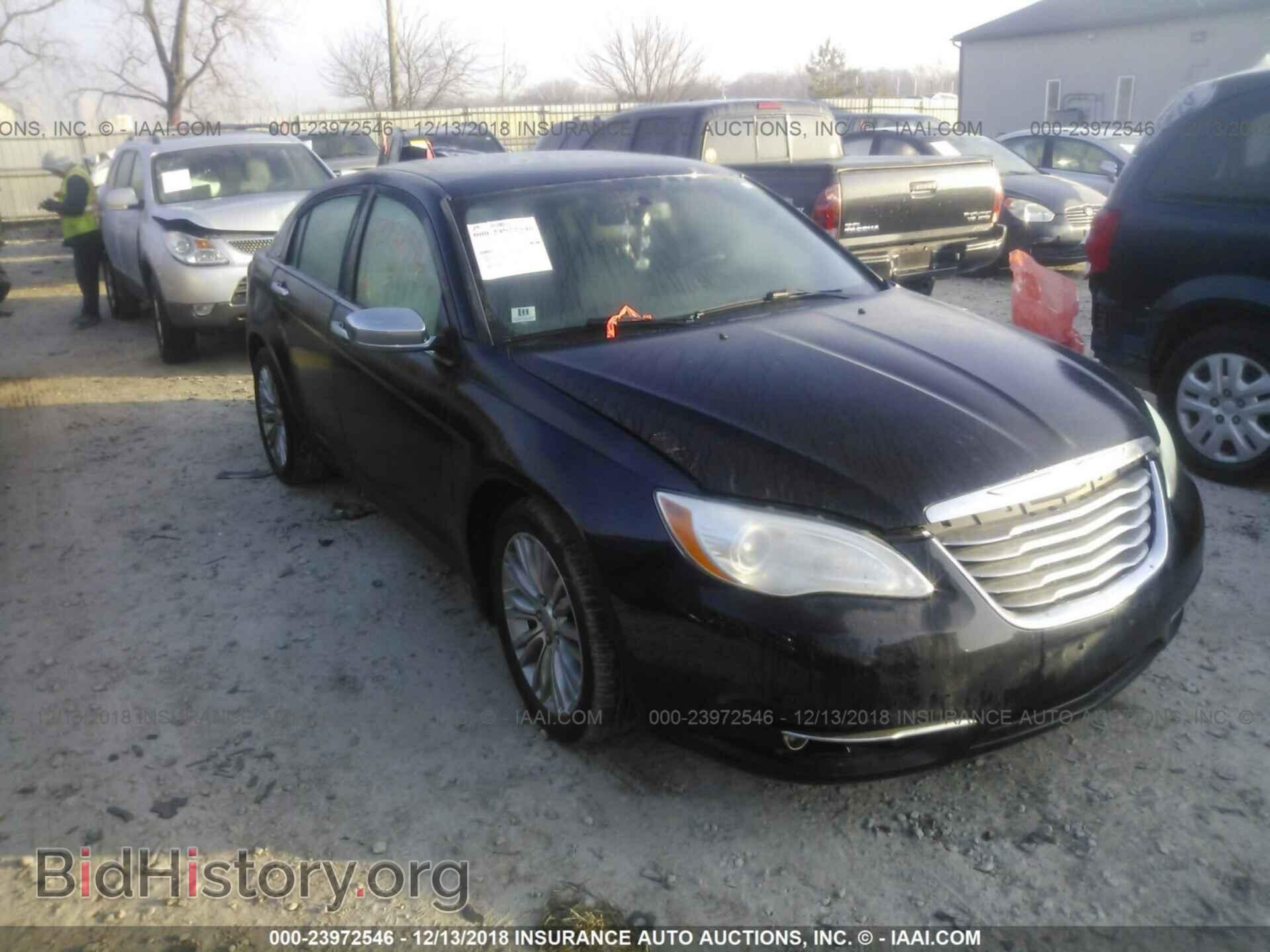Фотография 1C3CCBCG2CN250294 - CHRYSLER 200 2012
